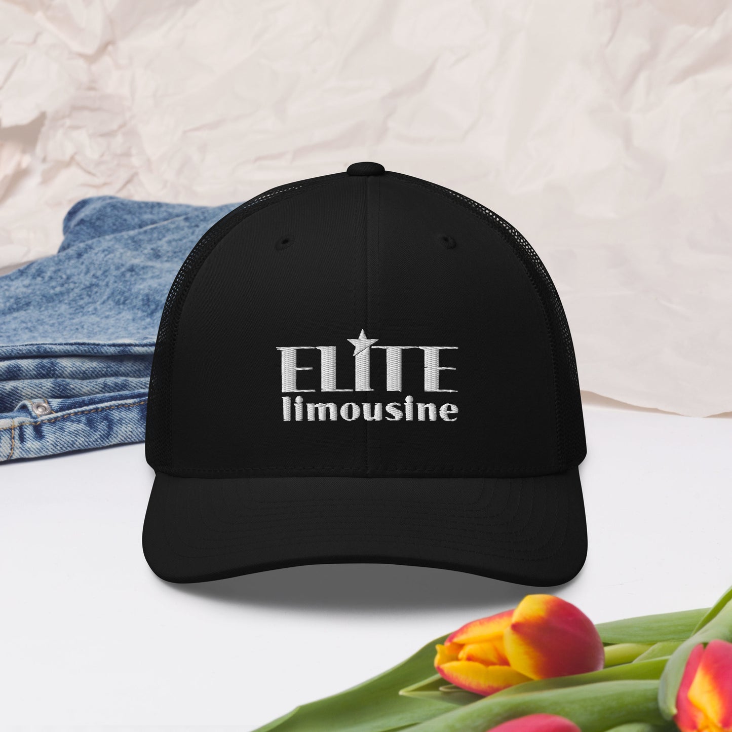 Elite Limousine Service Inc Yupoong Retro Trucker Hat