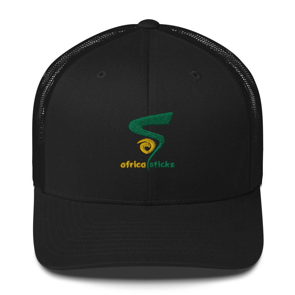 Africa Sticks Retro Trucker Hat