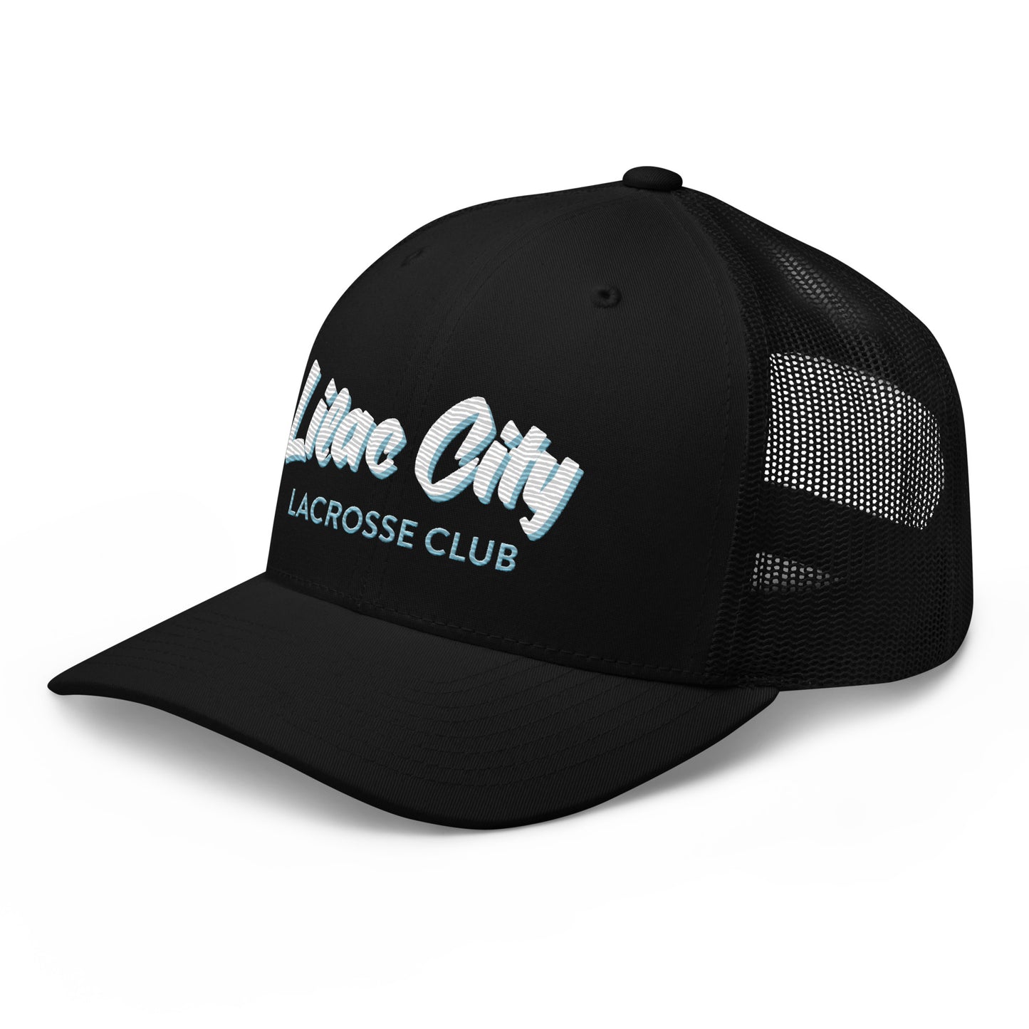 Lilac City Lacrosse Yupoong Retro Trucker Cap