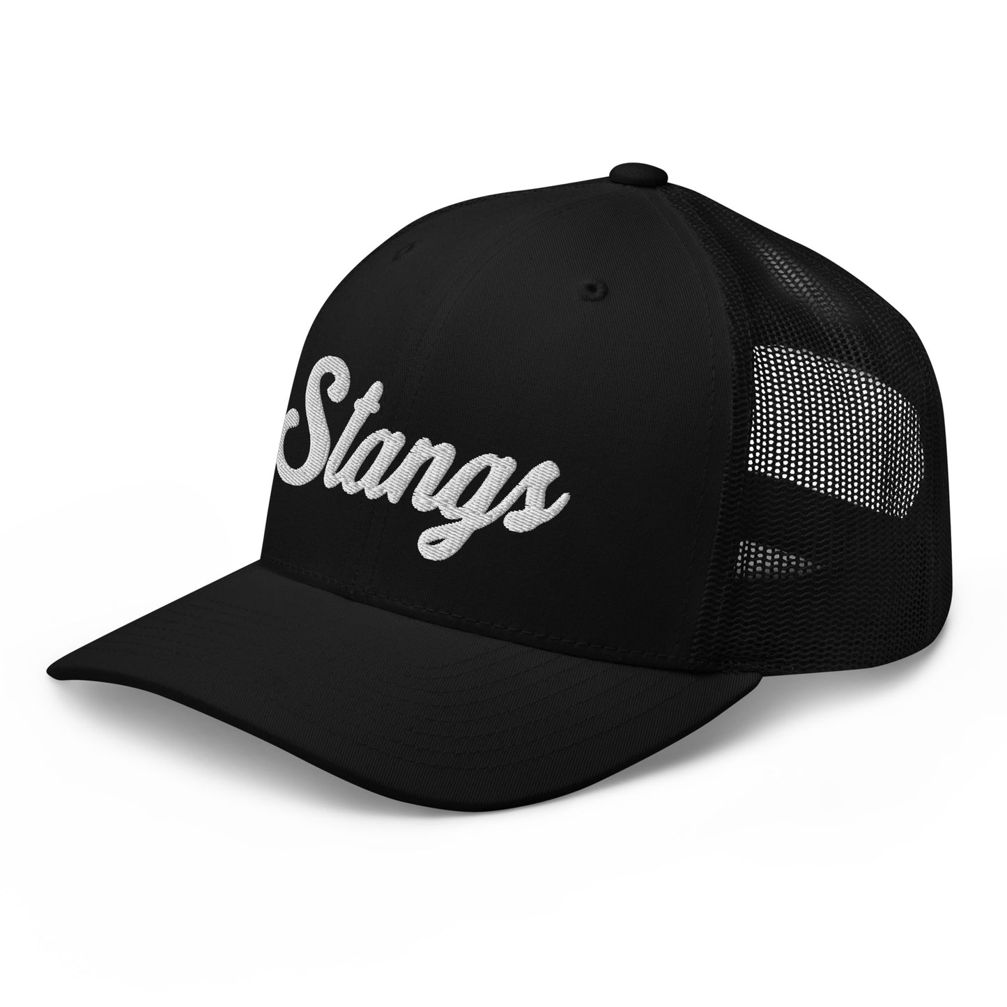 Stangs Lacrosse Yupoong Retro Trucker Cap