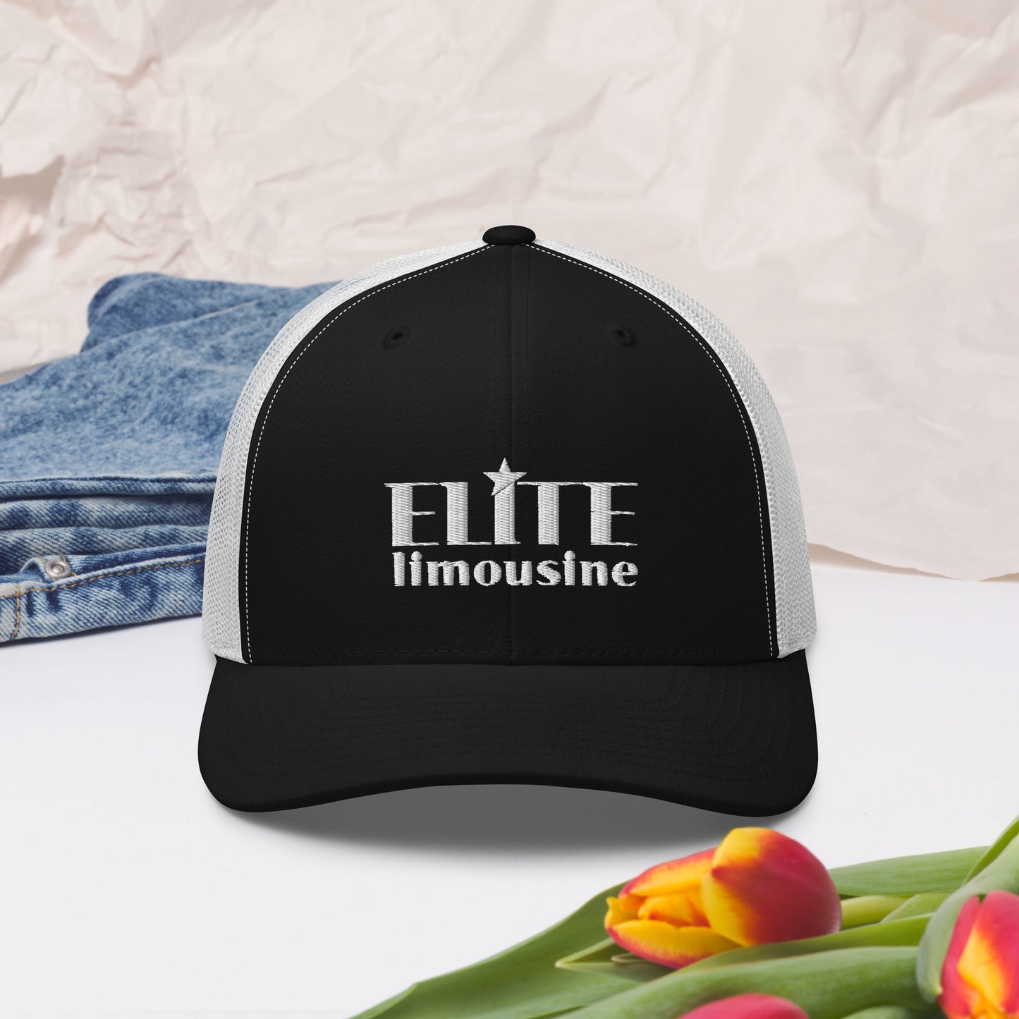 Elite Limousine Service Inc Yupoong Retro Trucker Hat