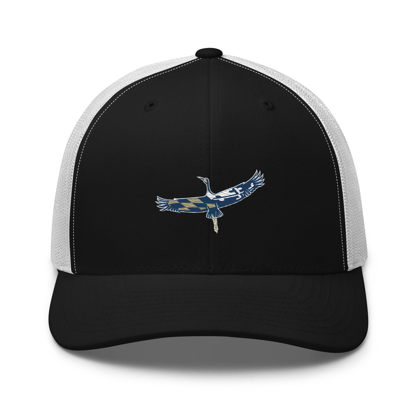 Blue Heron Lacrosse Yupoong Retro Trucker Cap