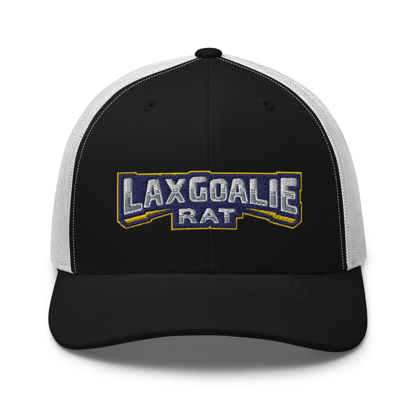 Lax Goalie Rat Yupoong Retro Trucker Cap