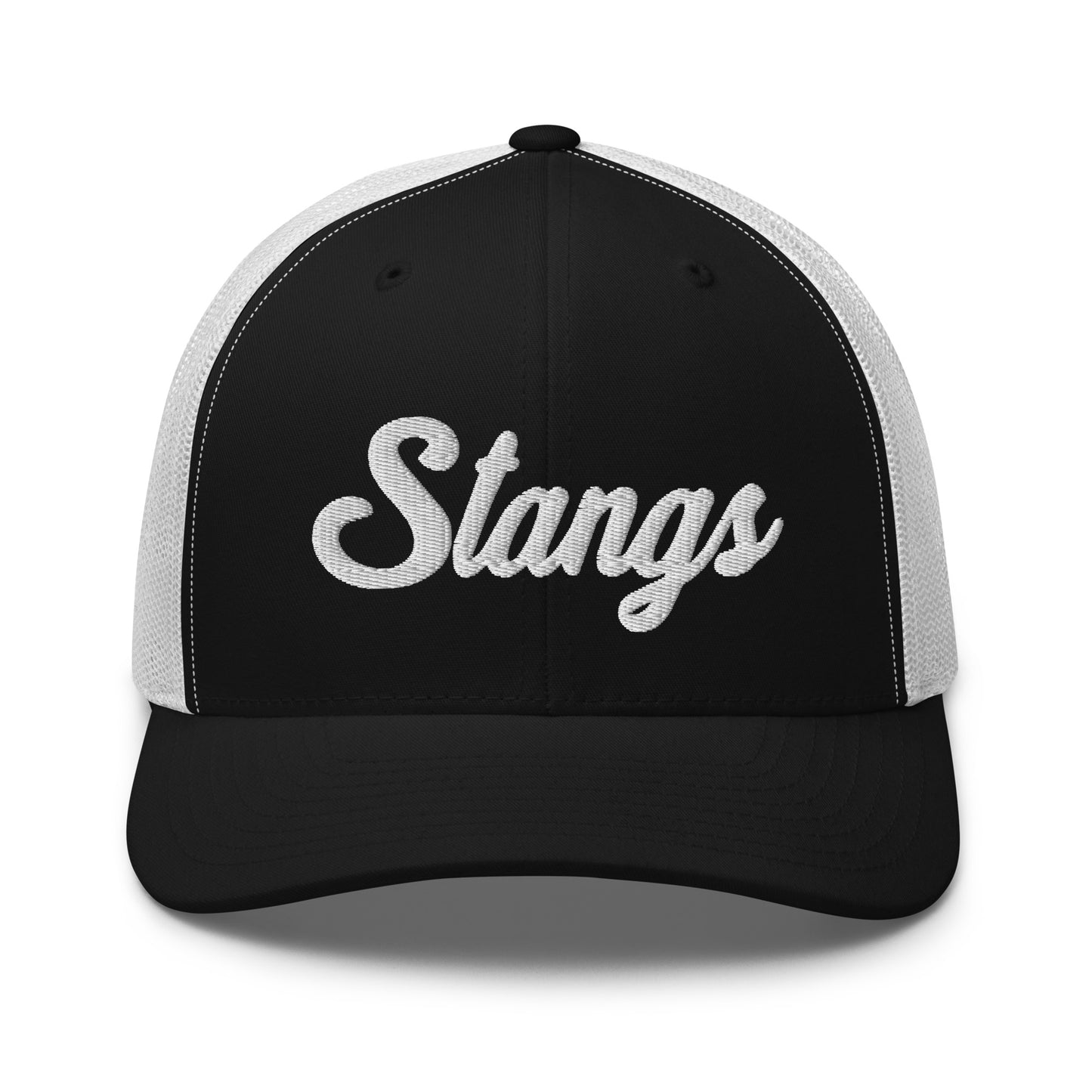 Stangs Lacrosse Yupoong Retro Trucker Cap
