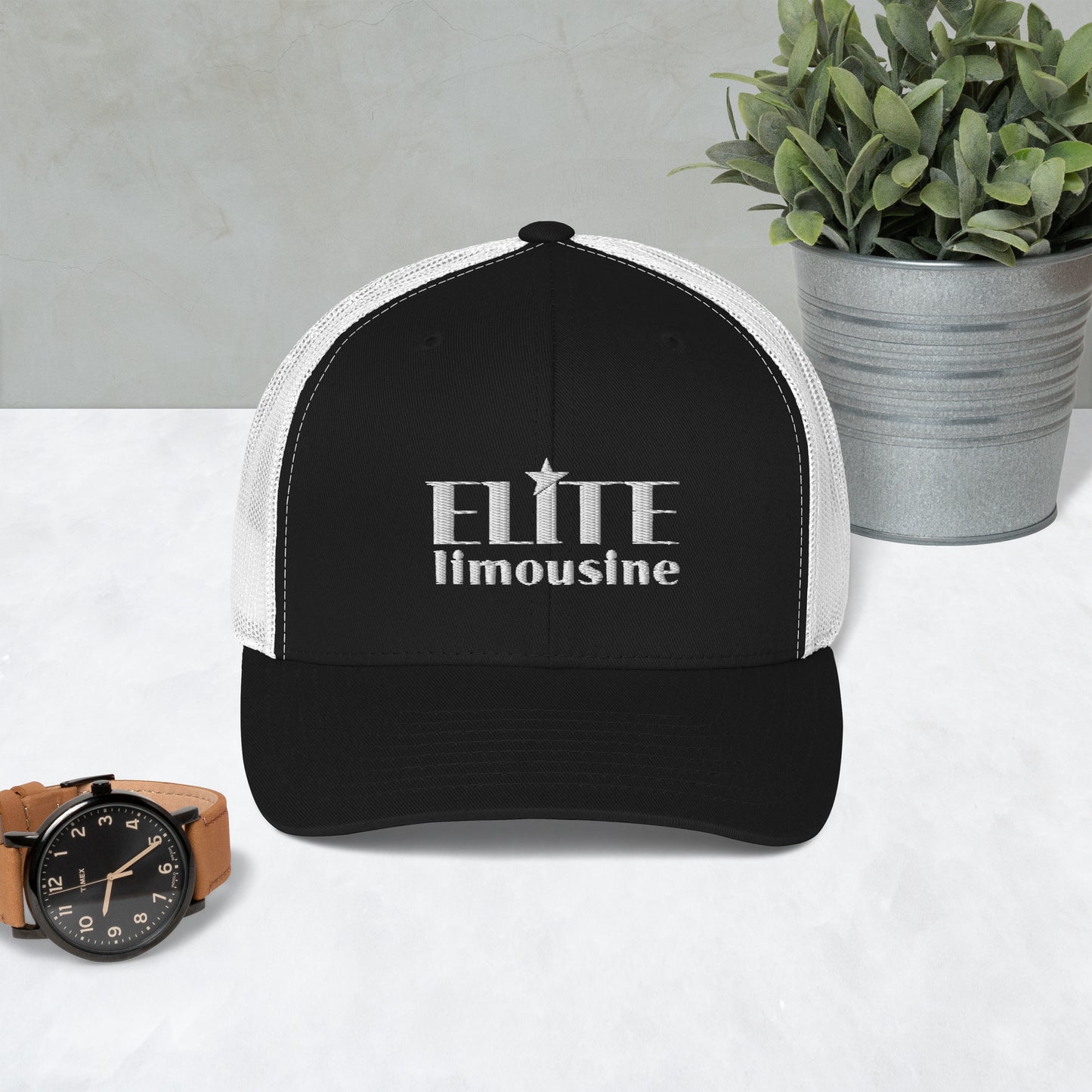 Elite Limousine Service Inc Yupoong Retro Trucker Hat