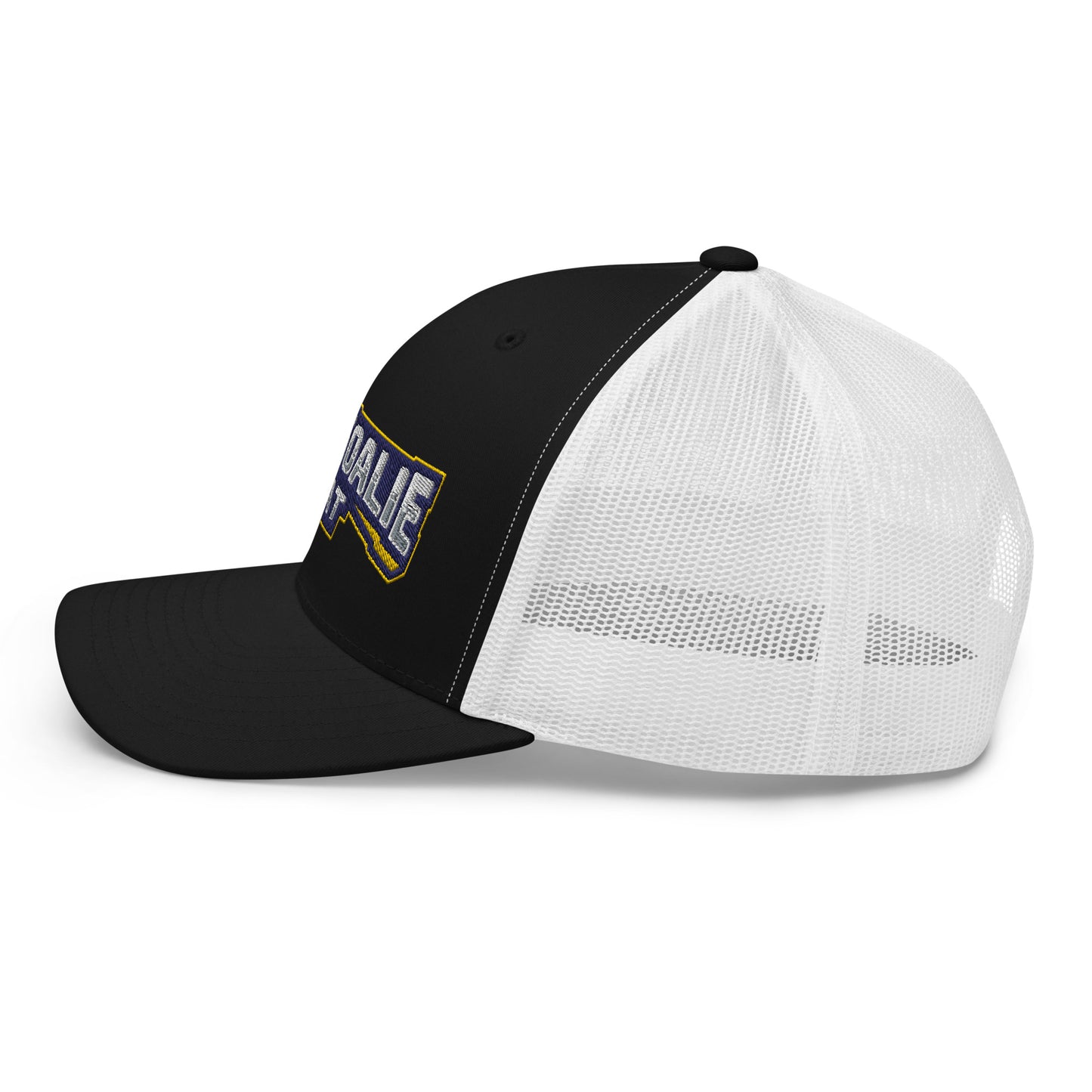 Lax Goalie Rat Yupoong Retro Trucker Cap