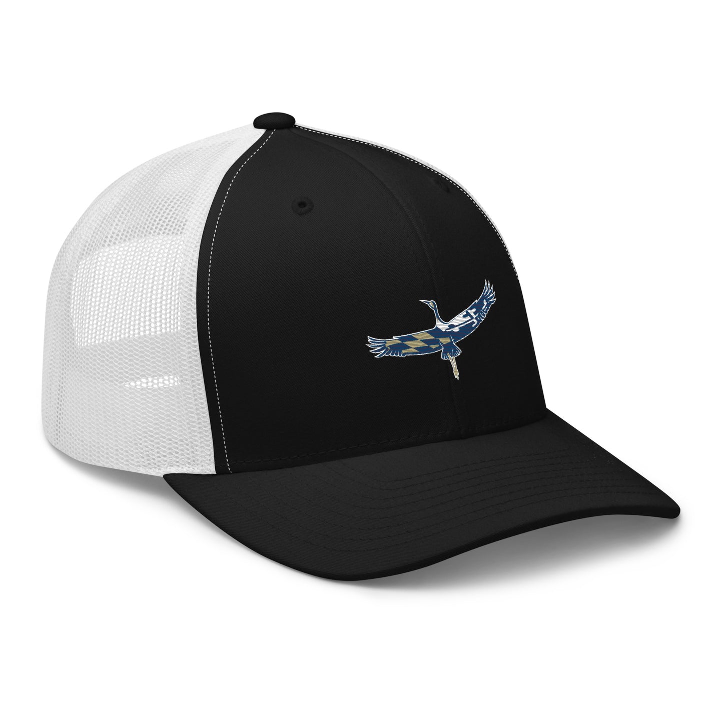 Blue Heron Lacrosse Yupoong Retro Trucker Cap