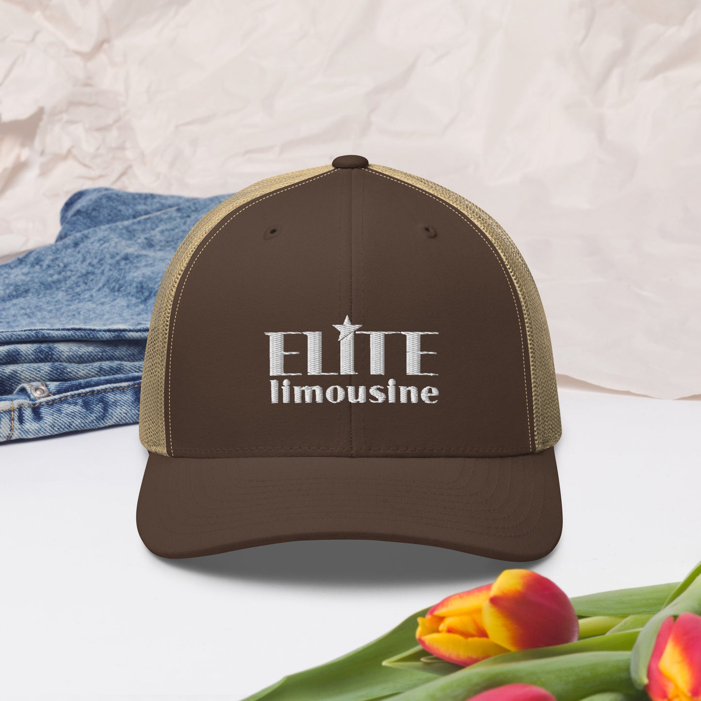 Elite Limousine Service Inc Yupoong Retro Trucker Hat