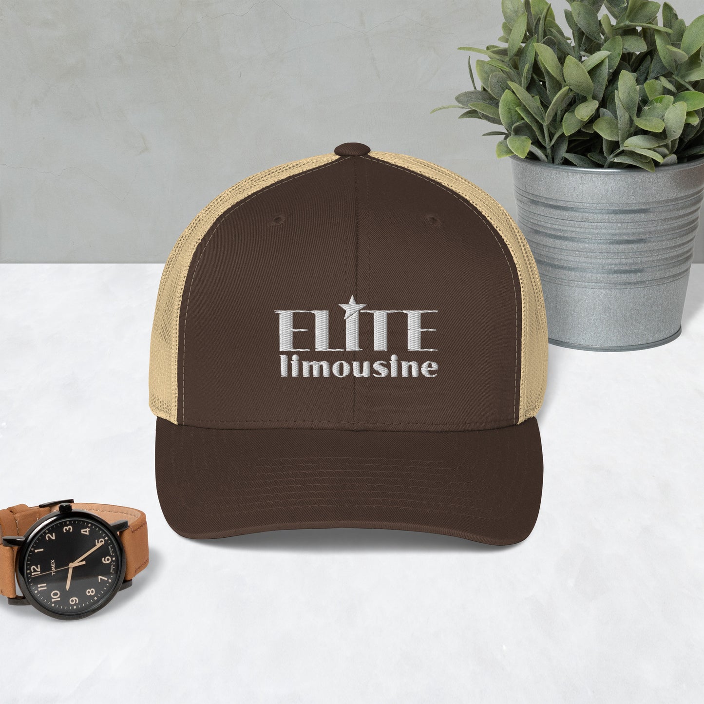 Elite Limousine Service Inc Yupoong Retro Trucker Hat