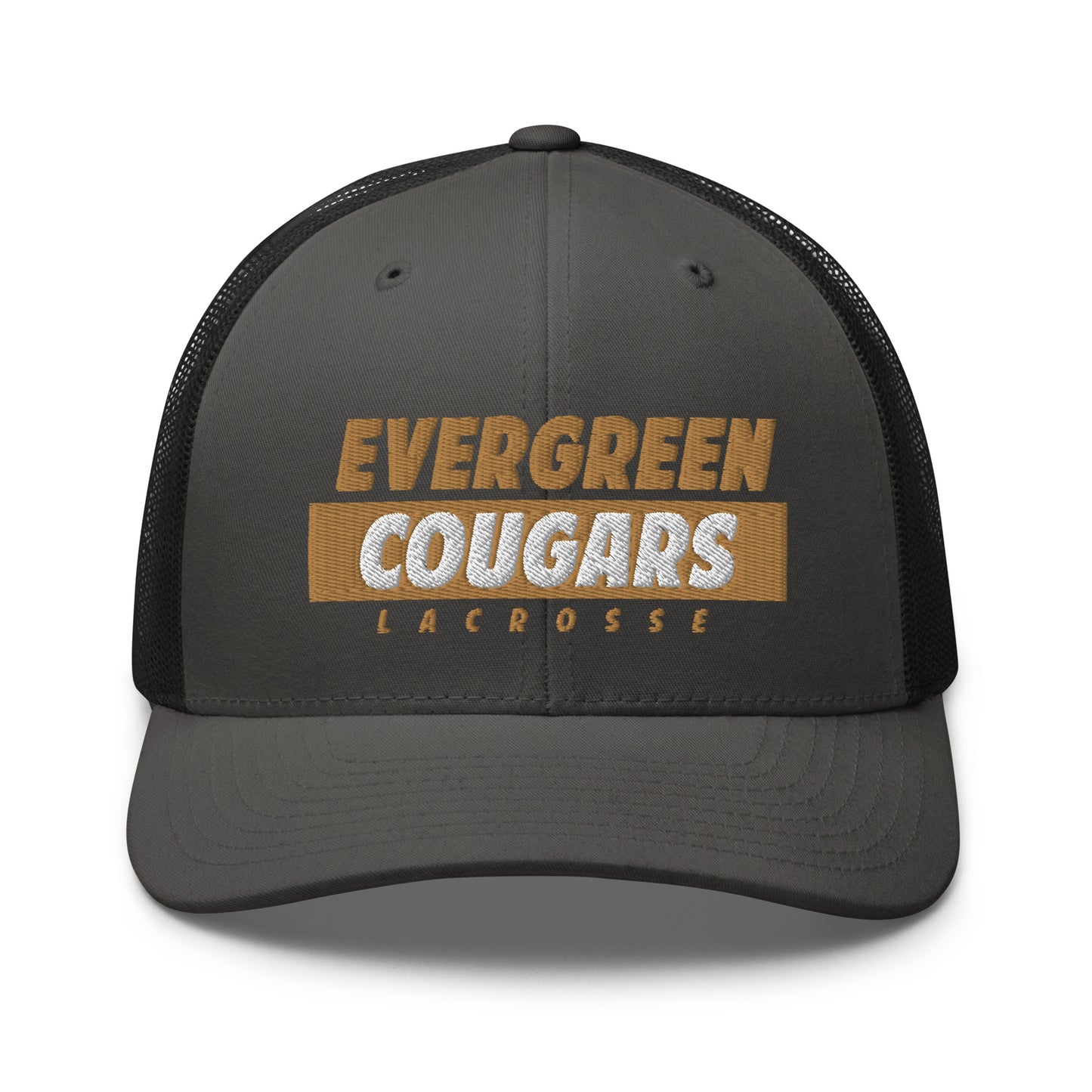 Evergreen Cougars Lacrosse Trucker Cap