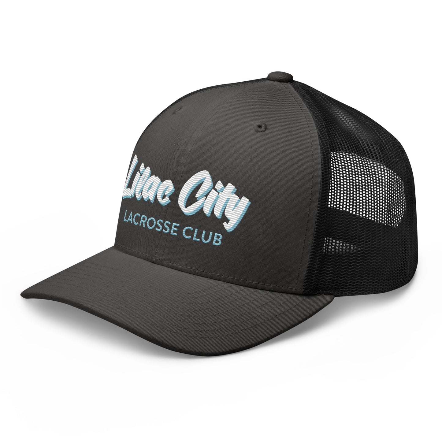 Lilac City Lacrosse Yupoong Retro Trucker Cap