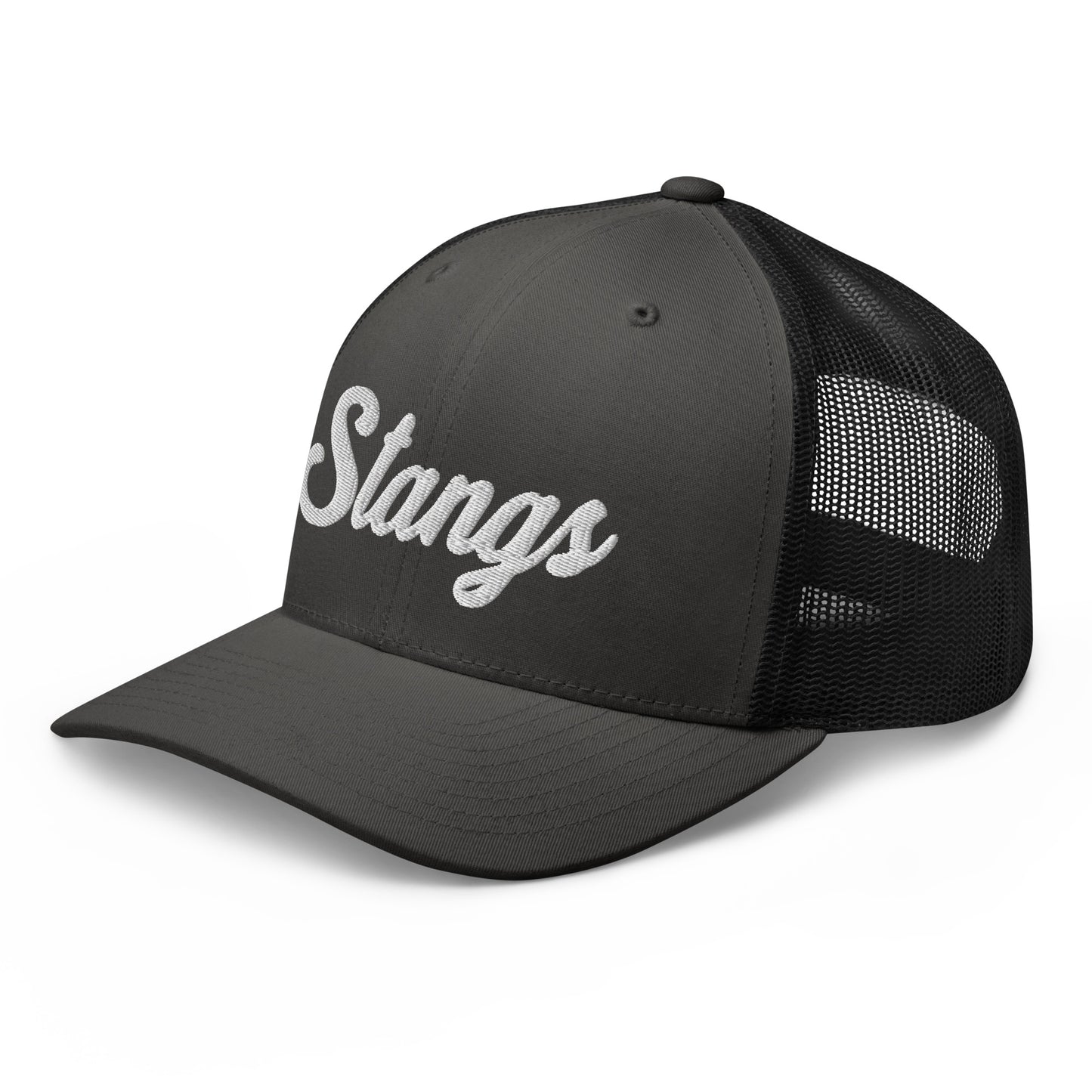 Stangs Lacrosse Yupoong Retro Trucker Cap