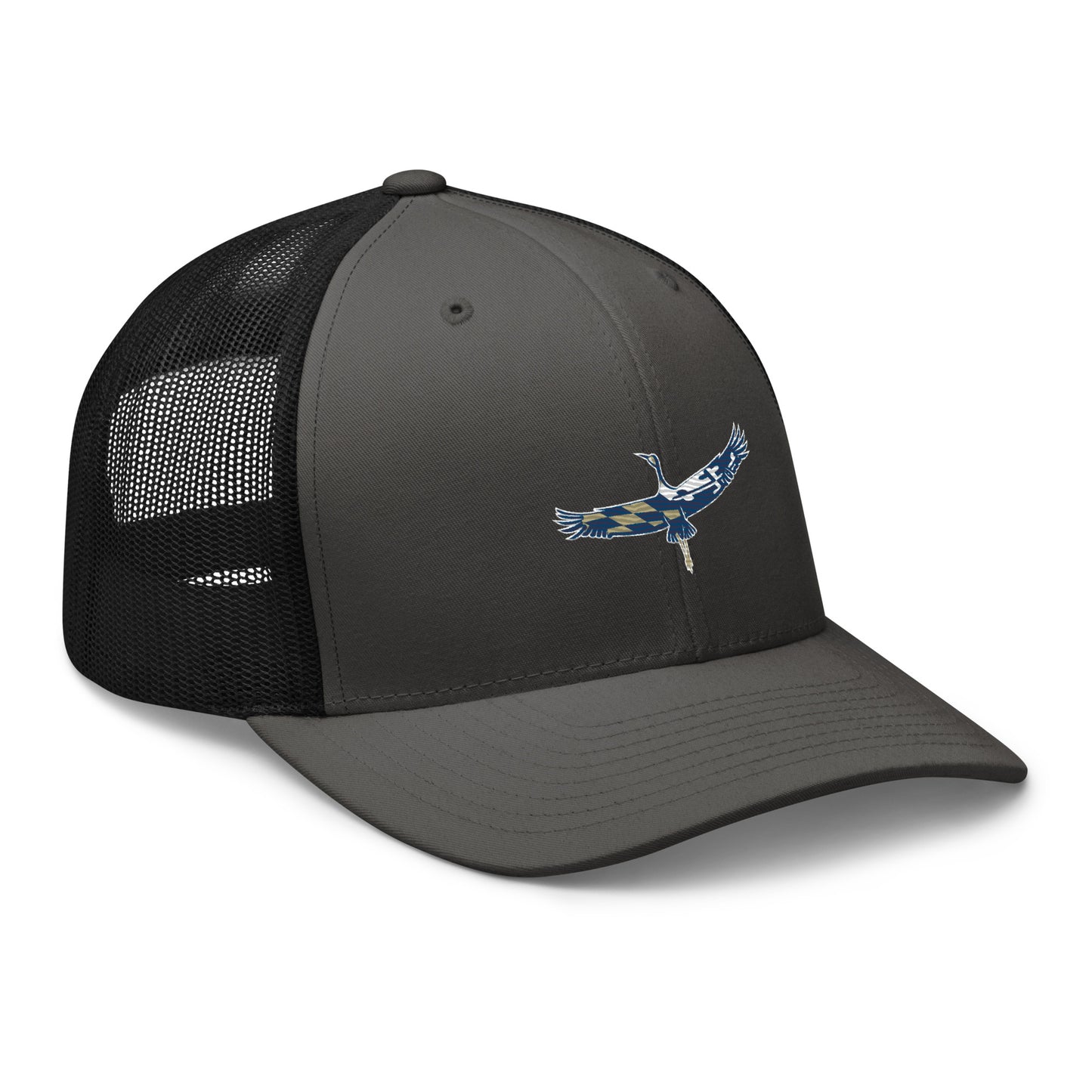 Blue Heron Lacrosse Yupoong Retro Trucker Cap