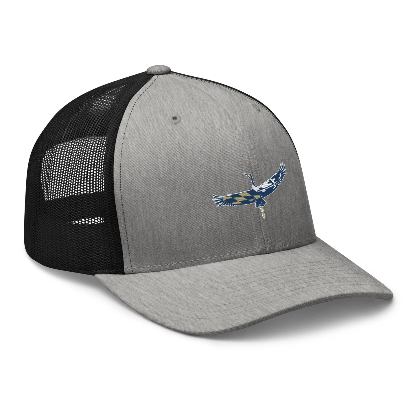 Blue Heron Lacrosse Yupoong Retro Trucker Cap