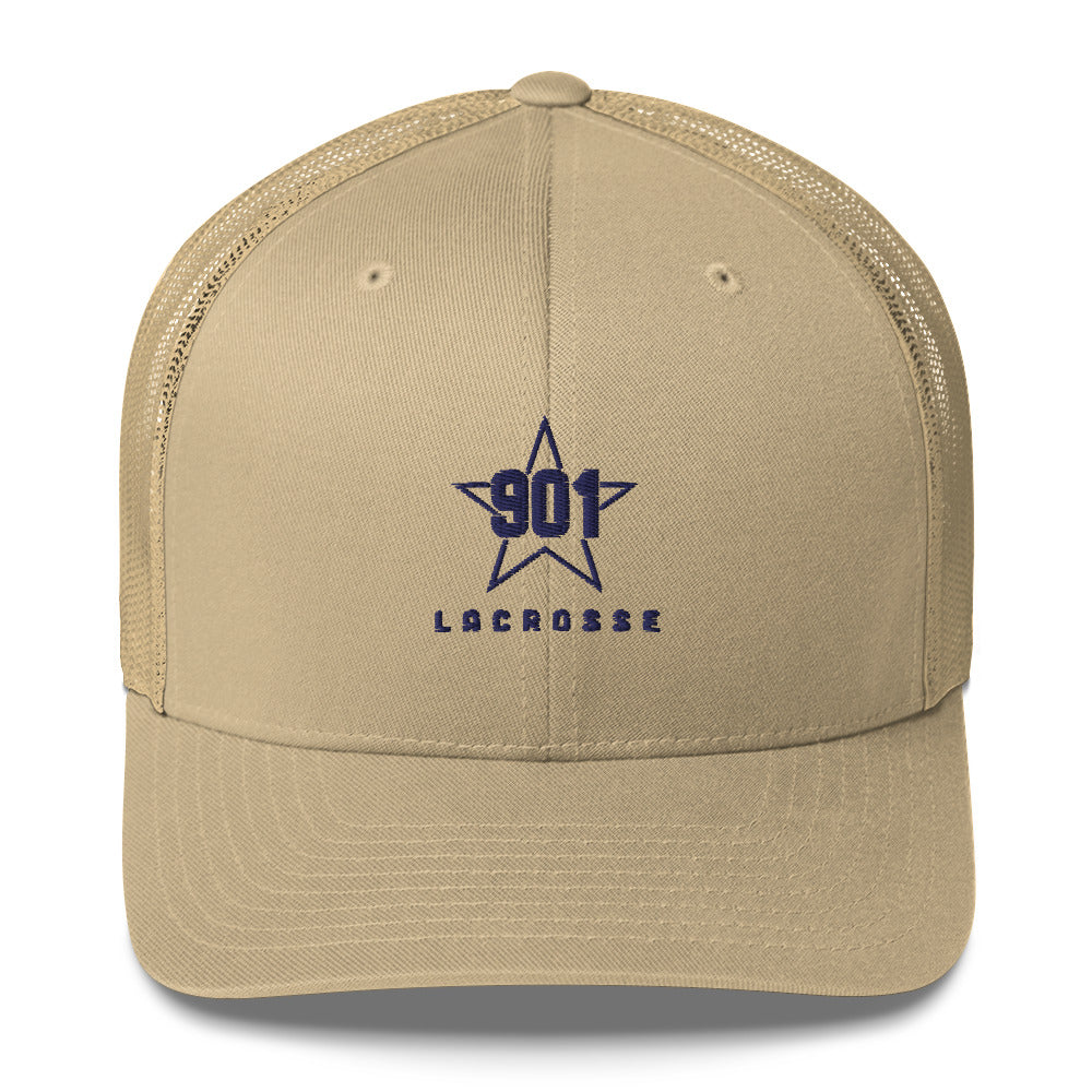 Stars 901 Lacrosse Yupoong Retro Trucker Hat