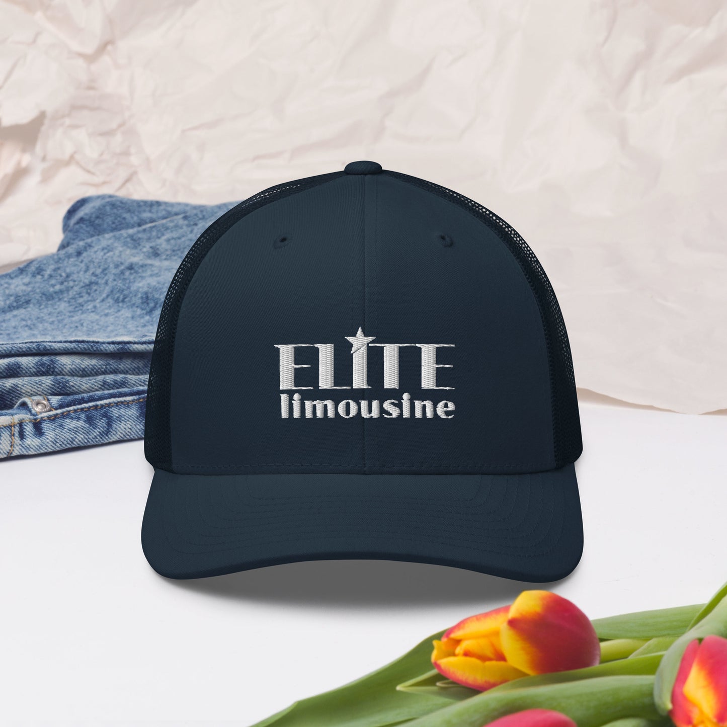 Elite Limousine Service Inc Yupoong Retro Trucker Hat