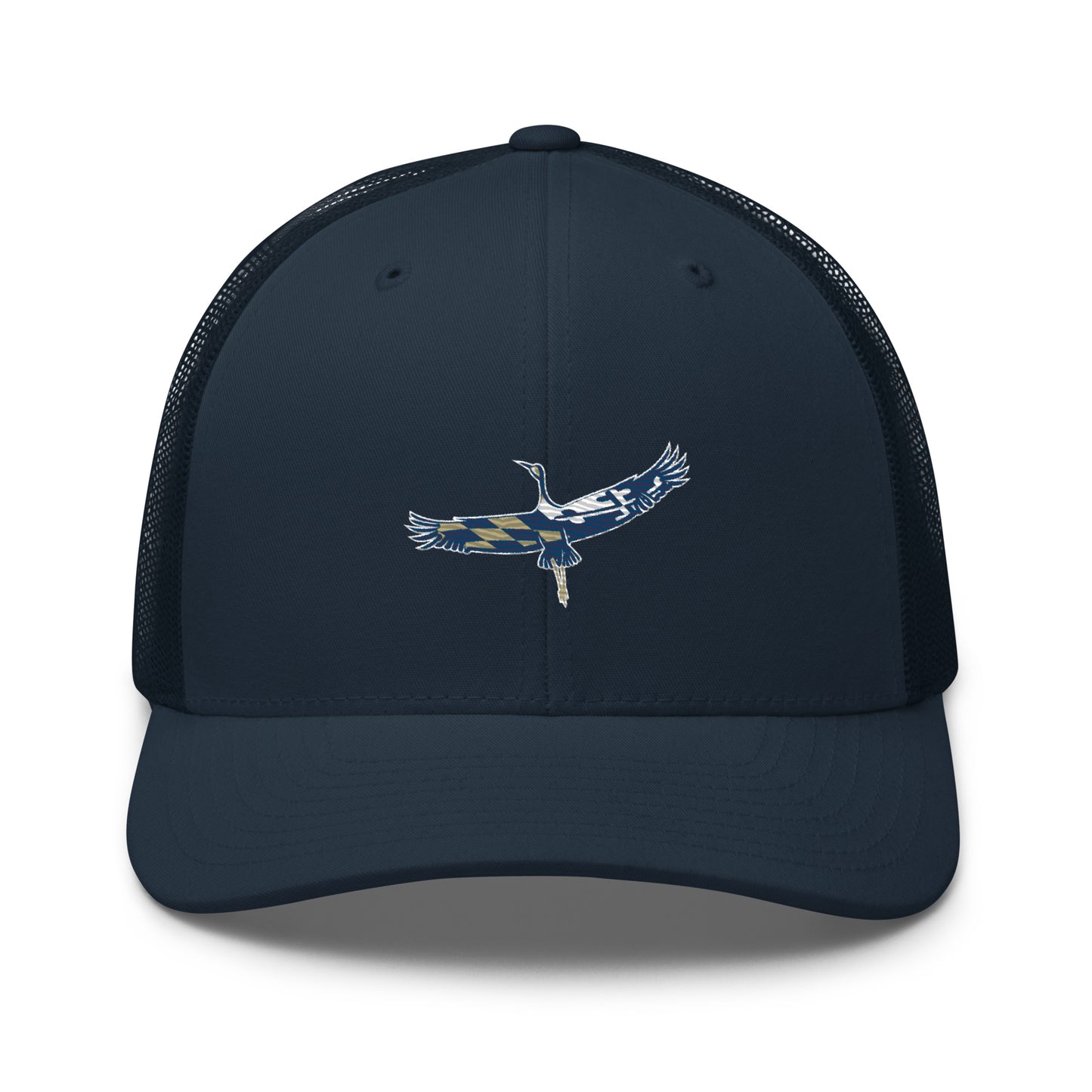 Blue Heron Lacrosse Yupoong Retro Trucker Cap