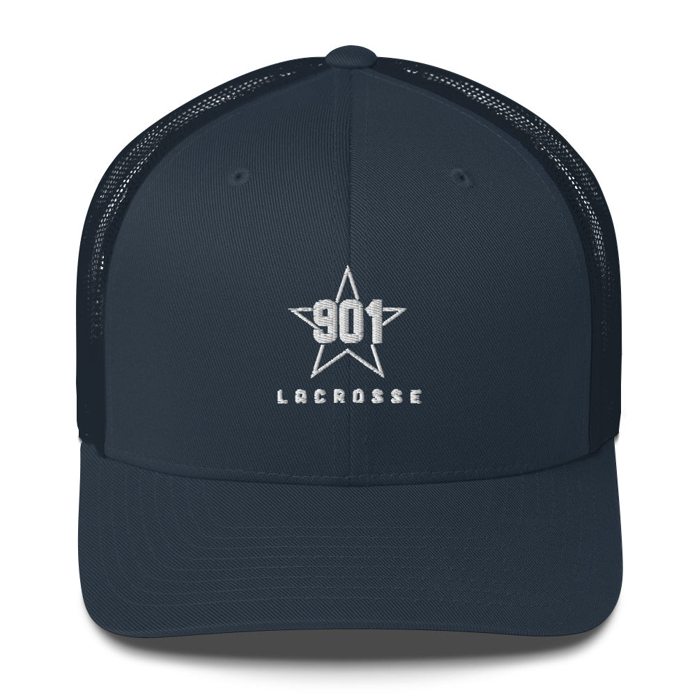 Stars 901 Lacrosse Yupoong Retro Trucker Hat