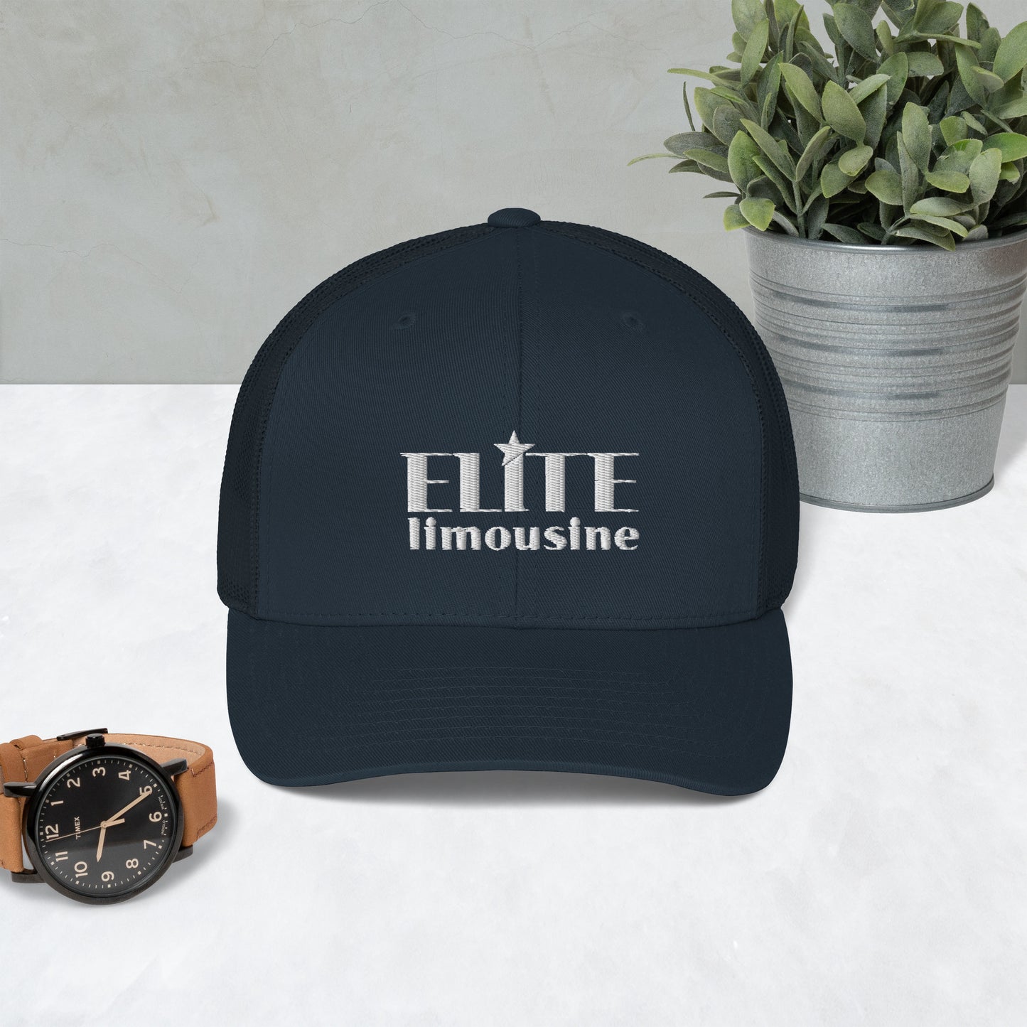 Elite Limousine Service Inc Yupoong Retro Trucker Hat
