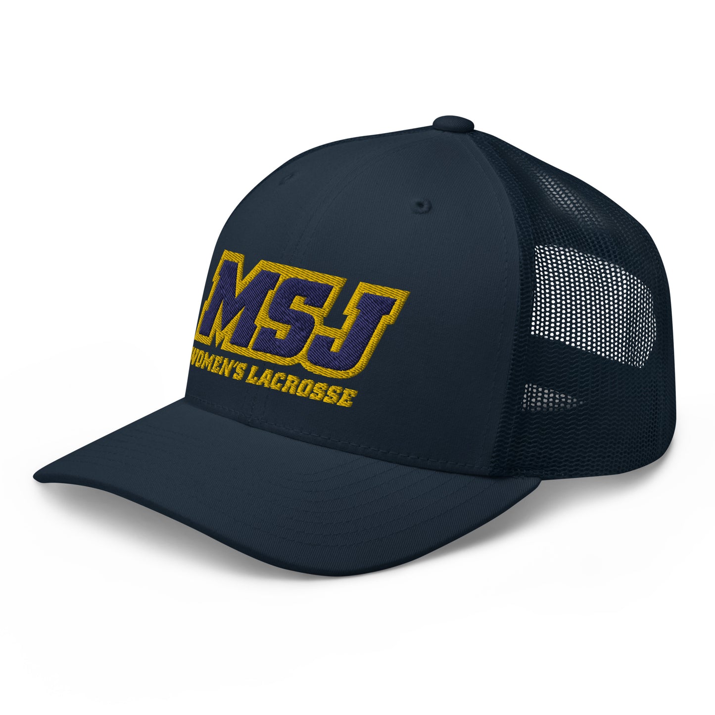 MSJ Lacrosse Yupoong Retro Trucker Cap