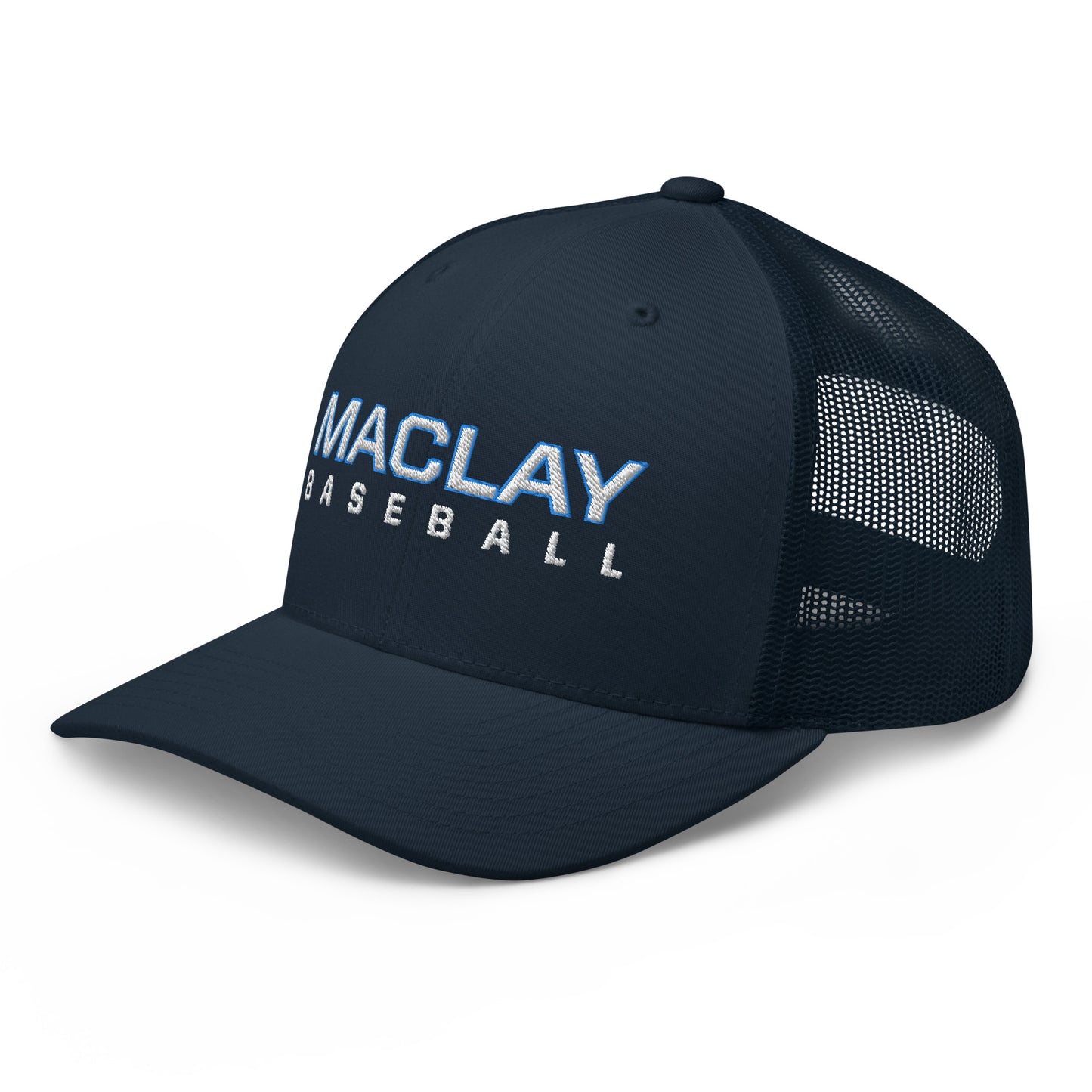 Maclay Baseball Yupoong Retro Trucker Hat