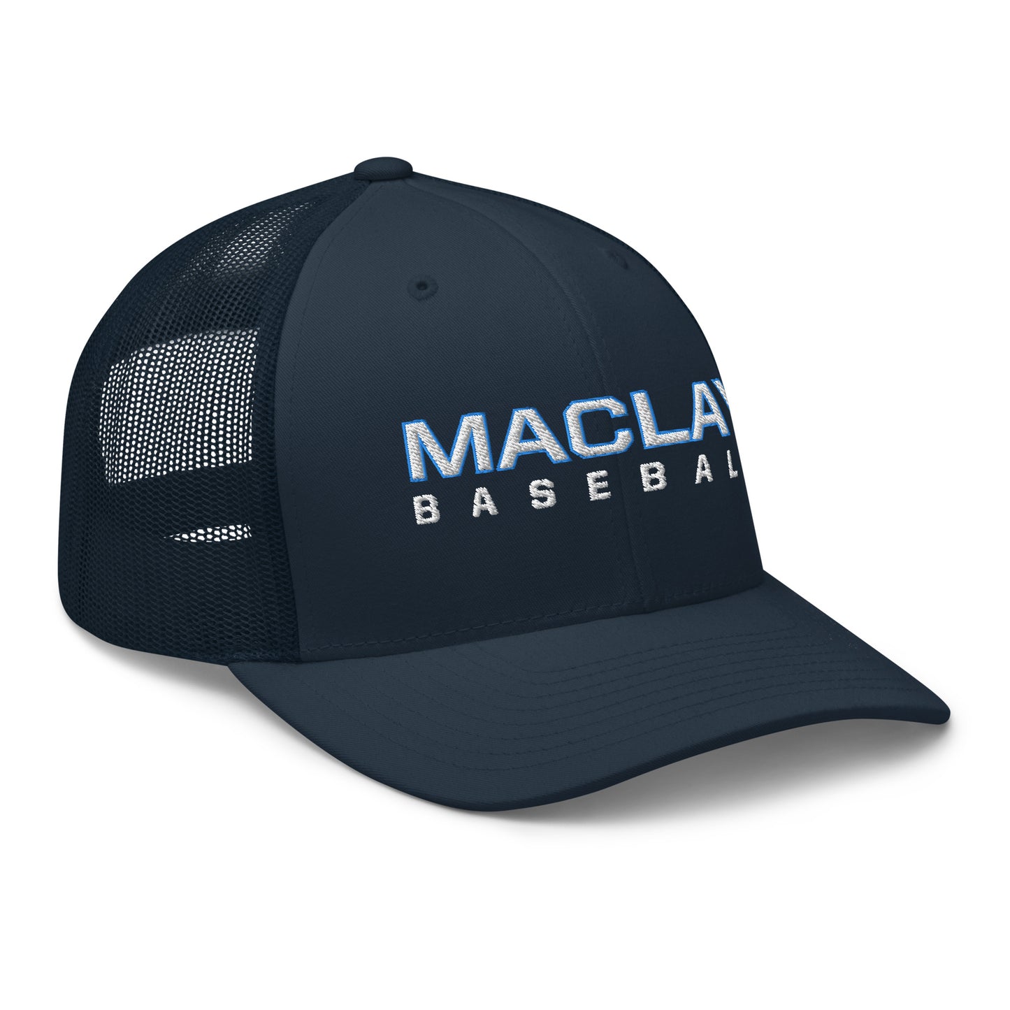 Maclay Baseball Yupoong Retro Trucker Hat