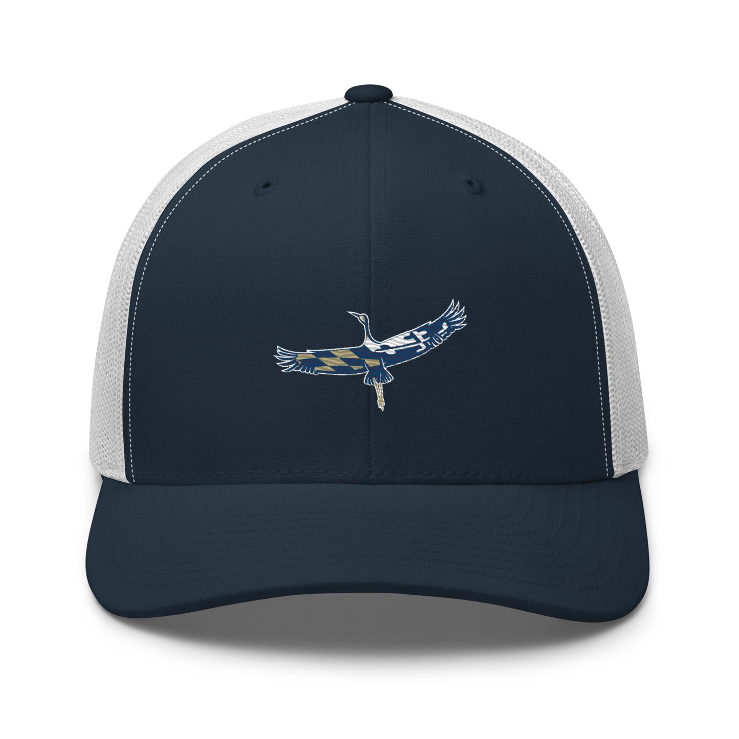Blue Heron Lacrosse Yupoong Retro Trucker Cap