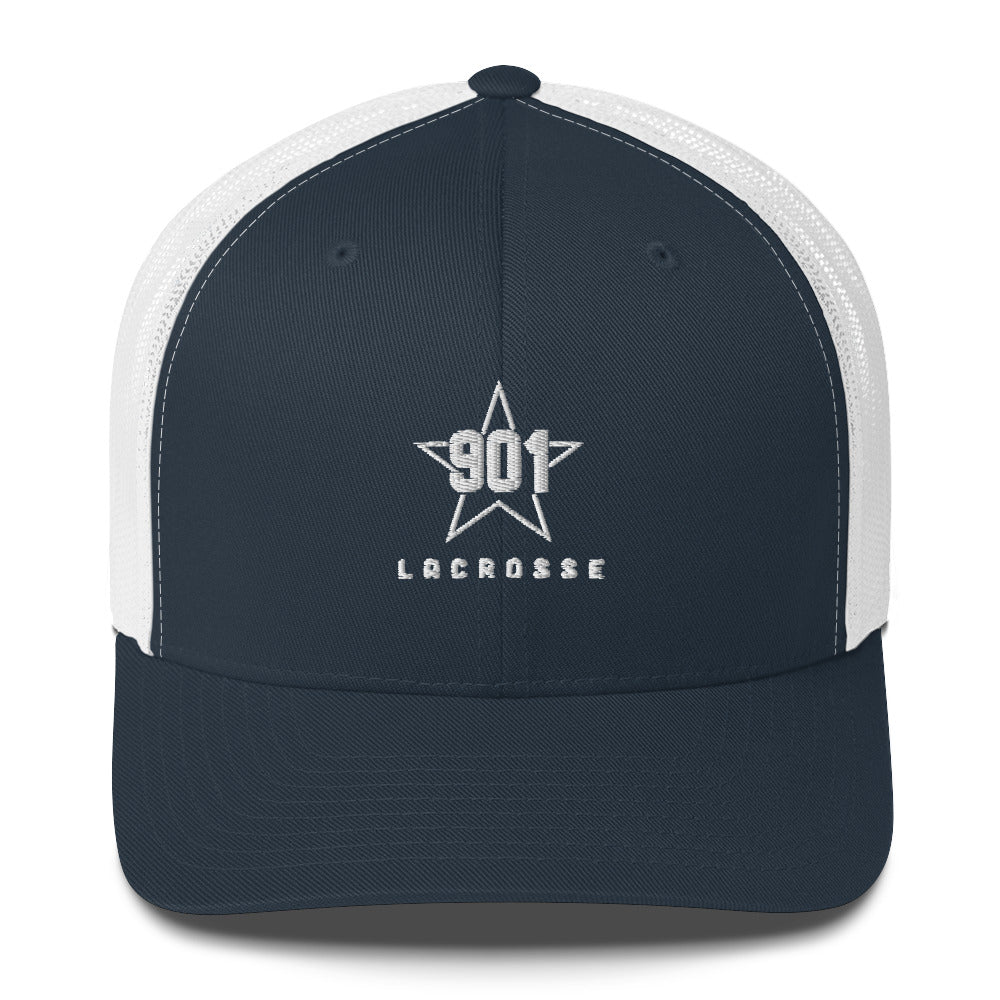 Stars 901 Lacrosse Yupoong Retro Trucker Hat