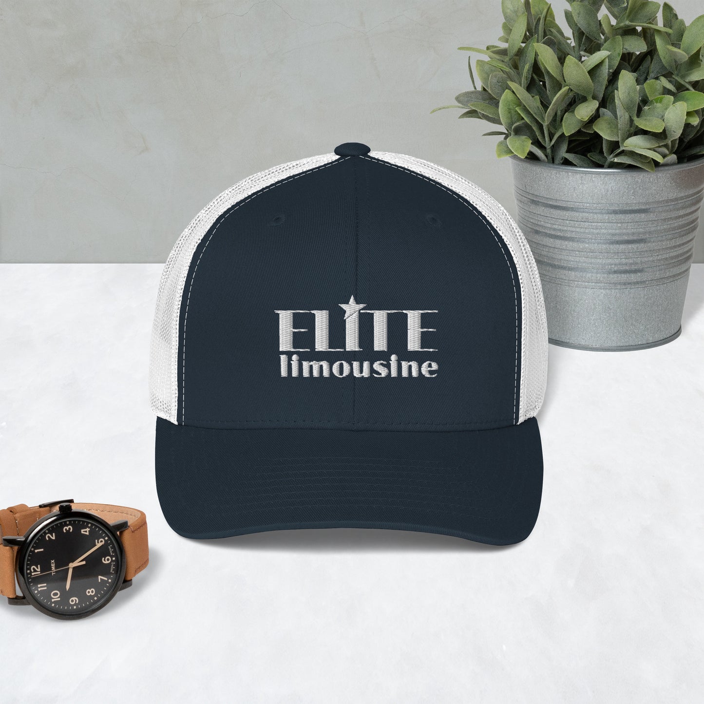 Elite Limousine Service Inc Yupoong Retro Trucker Hat