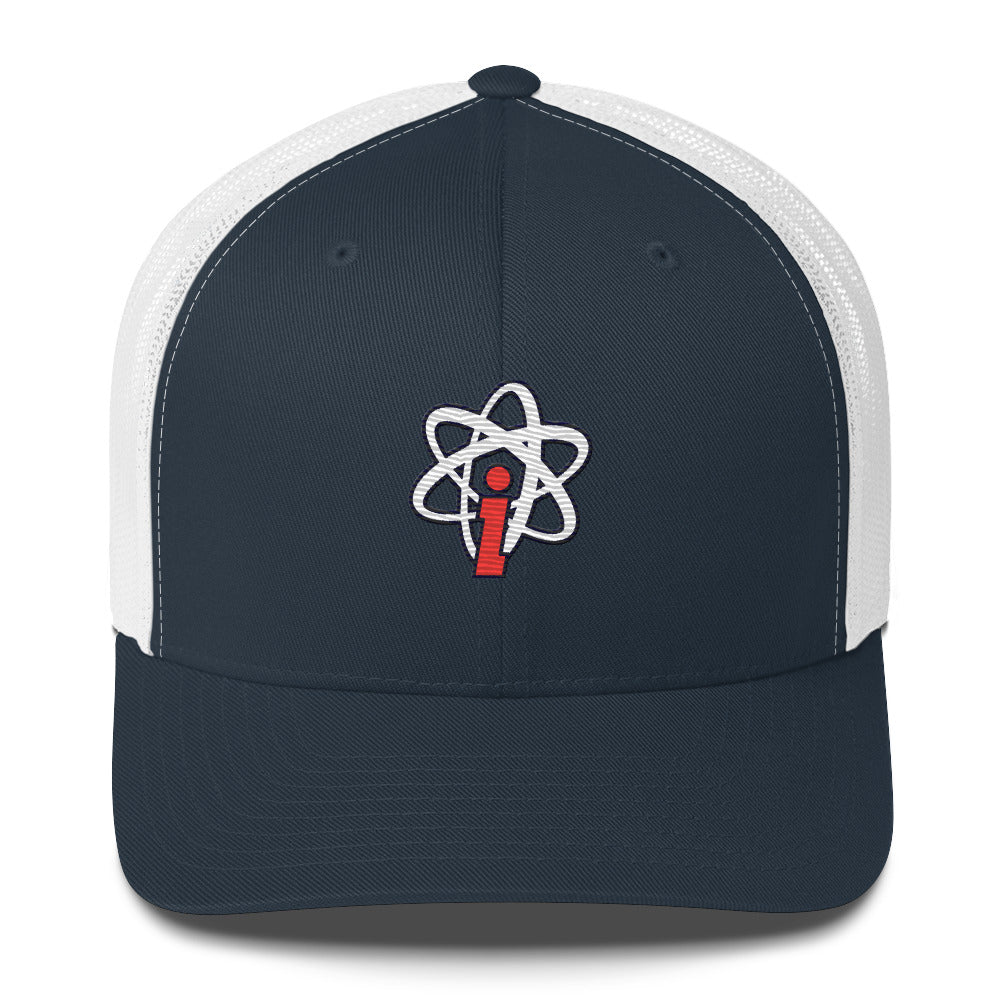 Isotopes Lacrosse Corner Yupoong Retro Trucker Hat
