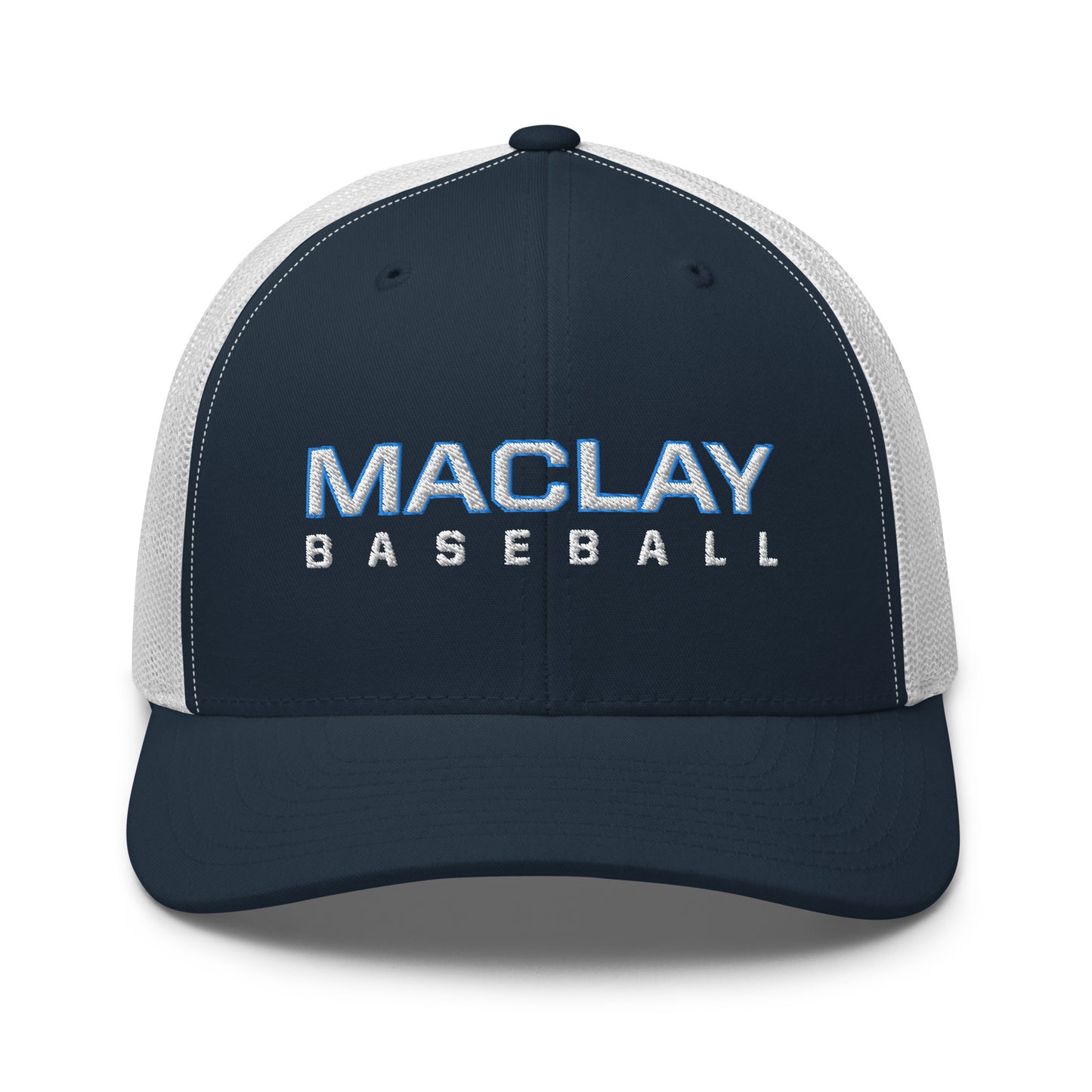 Maclay Baseball Yupoong Retro Trucker Hat