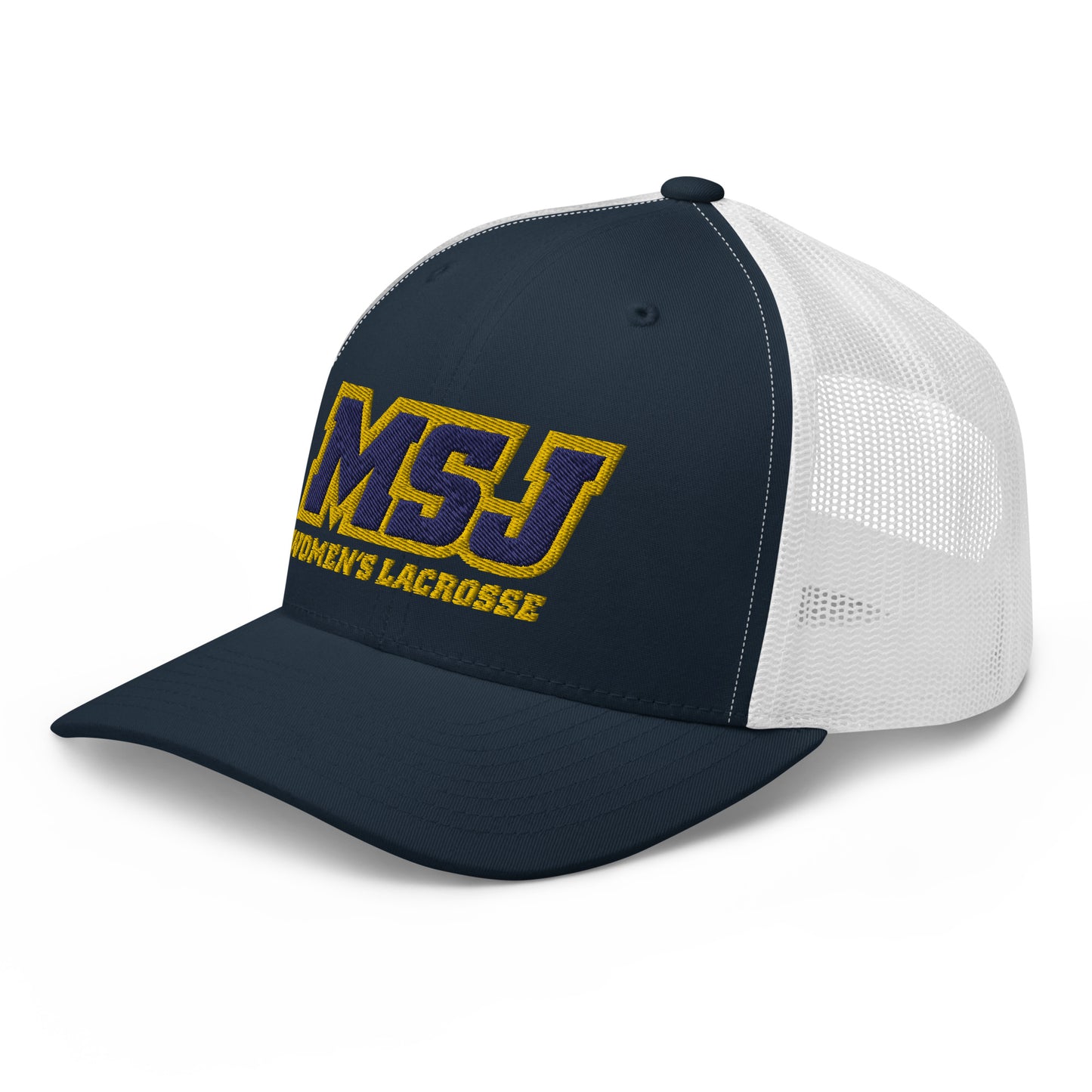 MSJ Lacrosse Yupoong Retro Trucker Cap
