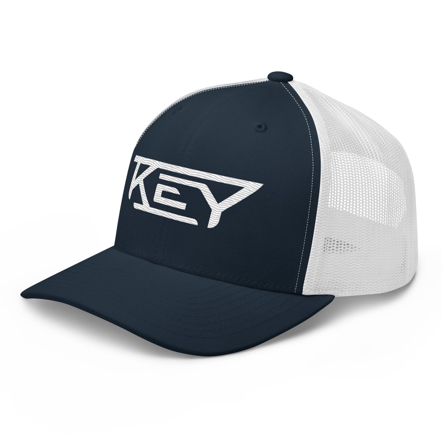 Key Lacrosse Yupoong Retro Trucker Hat