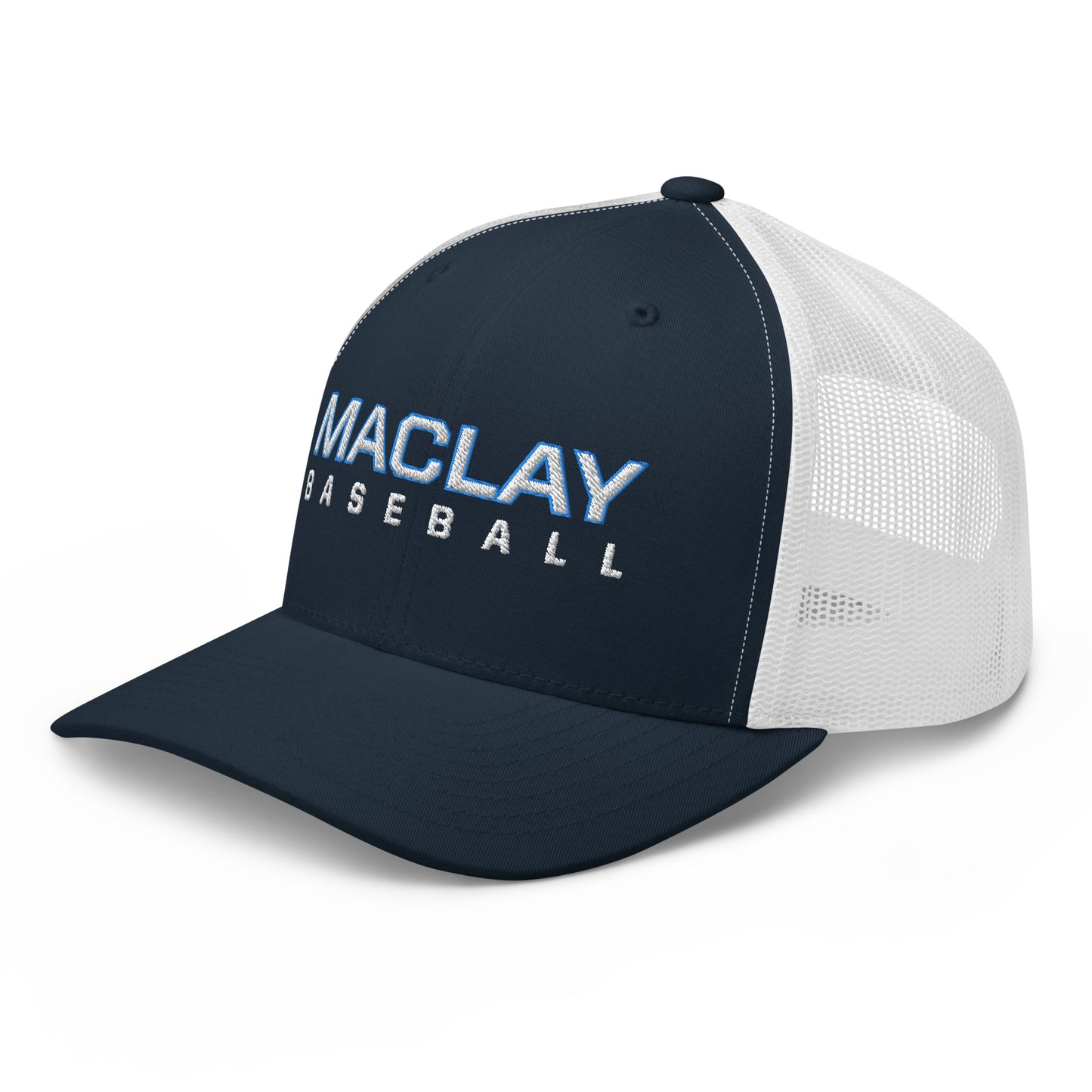Maclay Baseball Yupoong Retro Trucker Hat