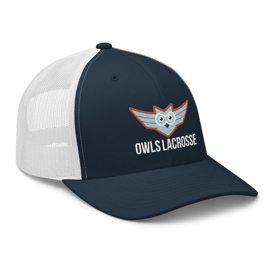 OWLS Lacrosse Retro Trucker Cap