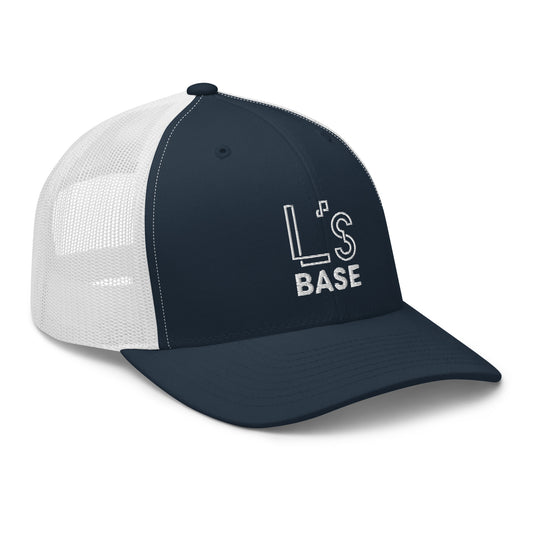 L's BASE Yupoong Retro Trucker Cap