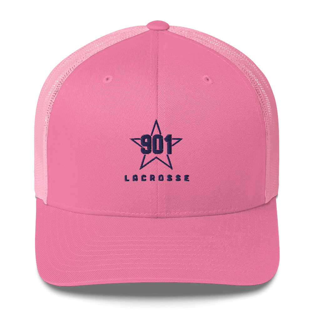 Stars 901 Lacrosse Yupoong Retro Trucker Hat