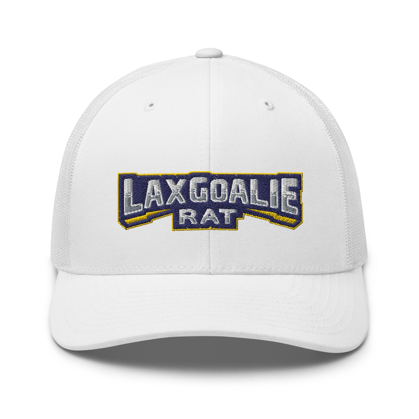 Lax Goalie Rat Yupoong Retro Trucker Cap