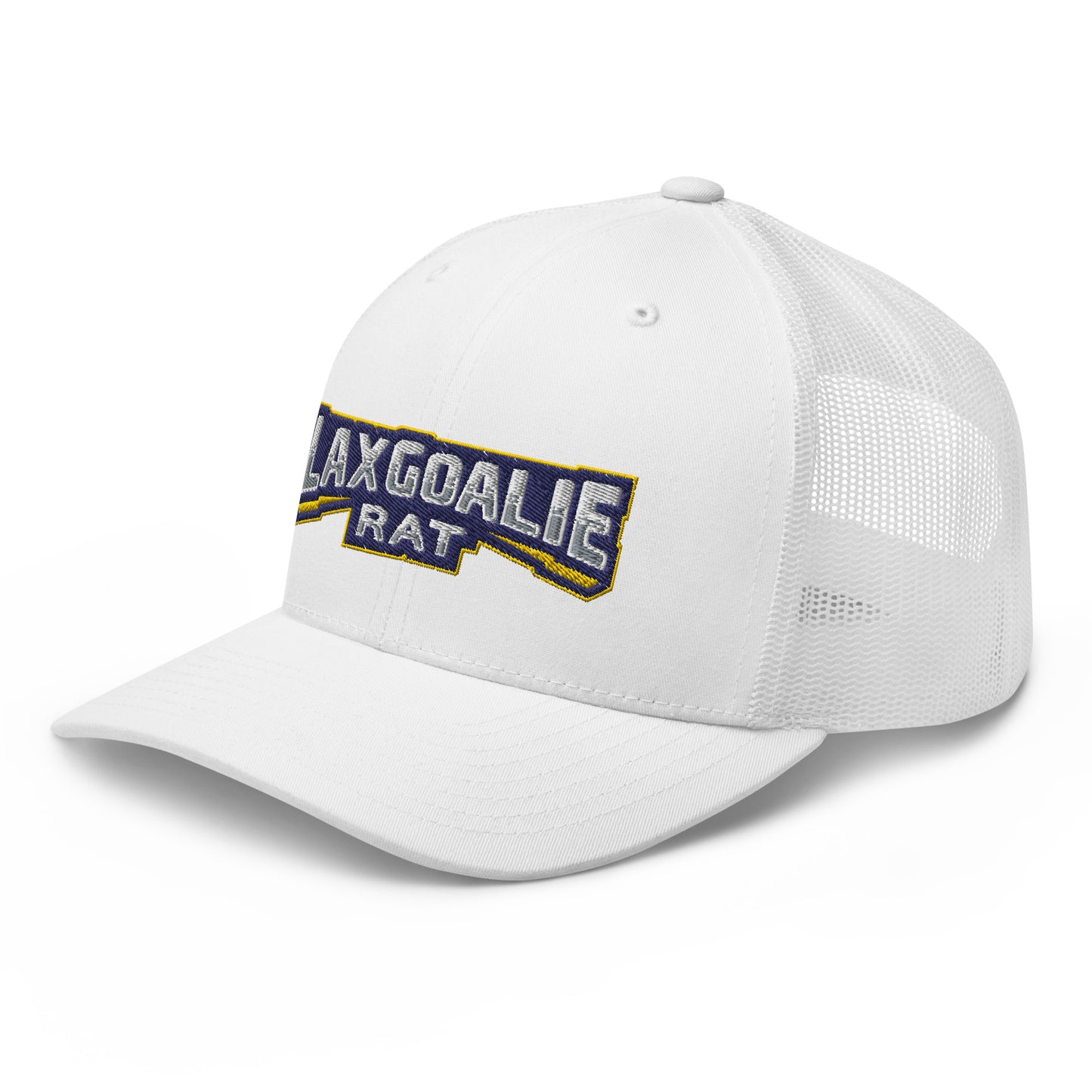Lax Goalie Rat Yupoong Retro Trucker Cap