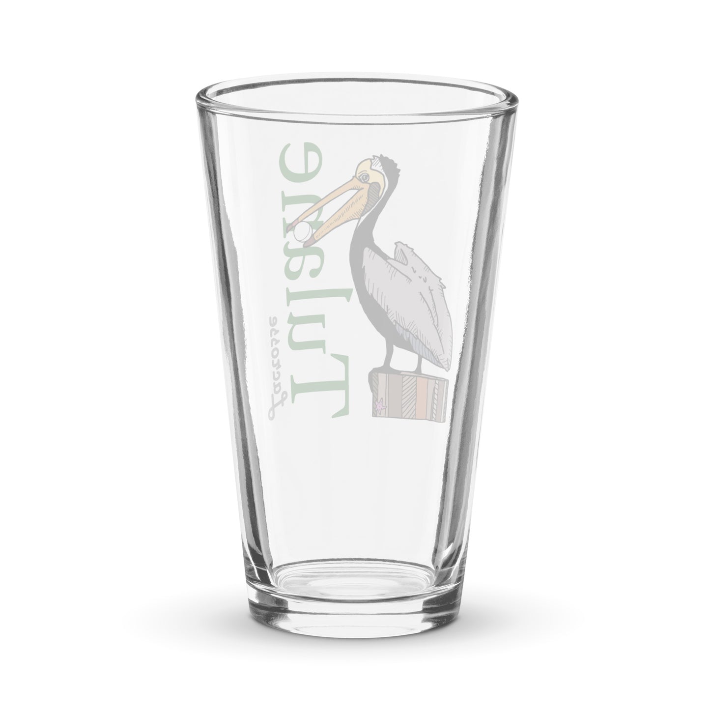 Tulane Lacrosse Pint Glass