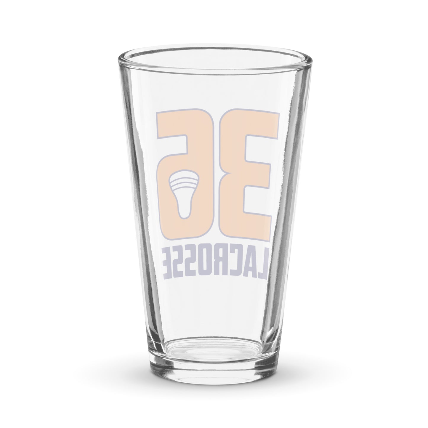 Team36 Lacrosse Pint Glass