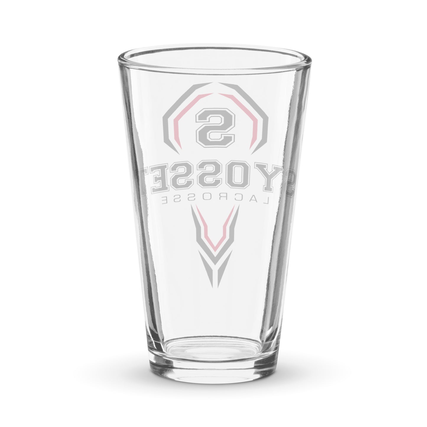 Syosset Lacrosse Pint Glass (16oz)