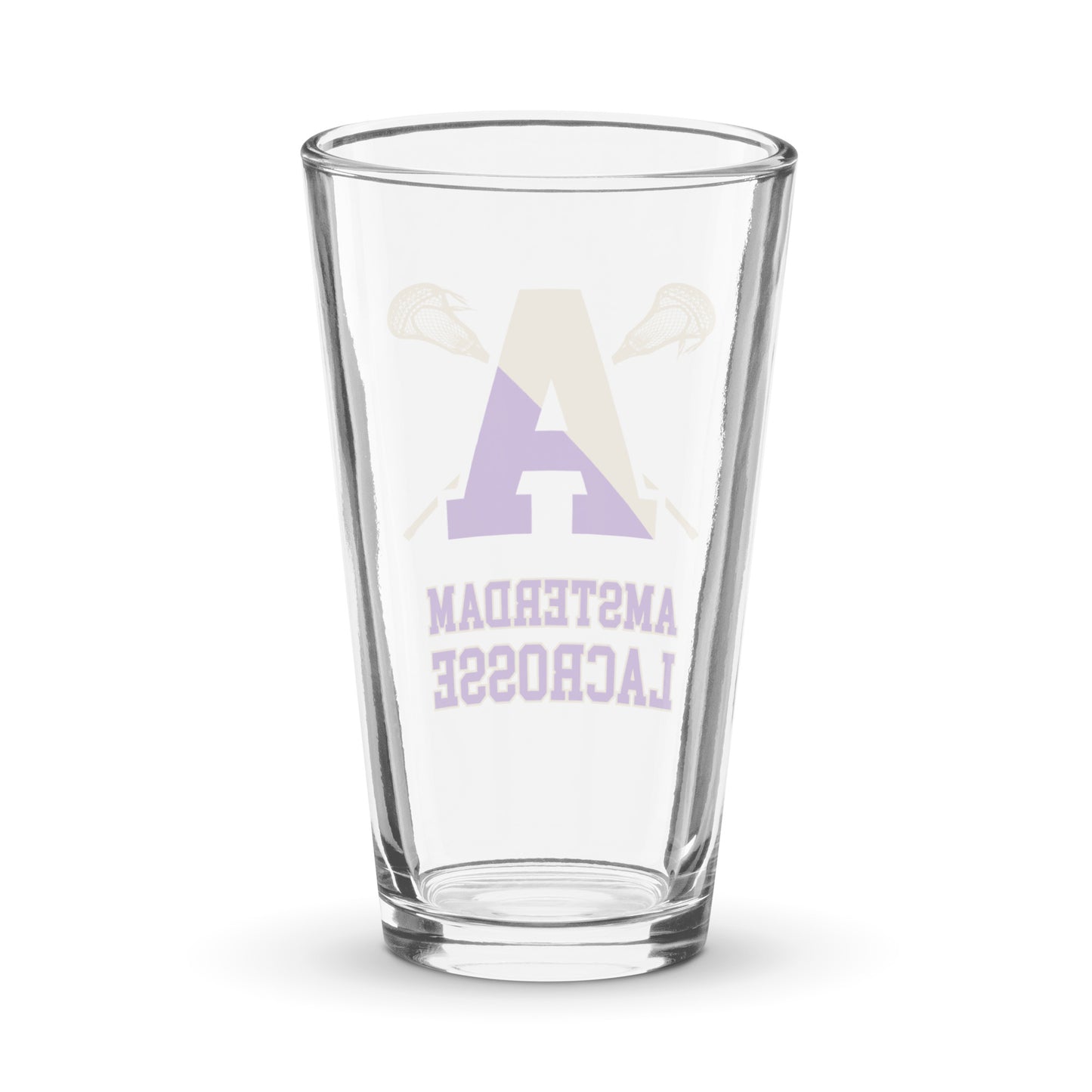 Amsterdam Lacrosse Pint Glass