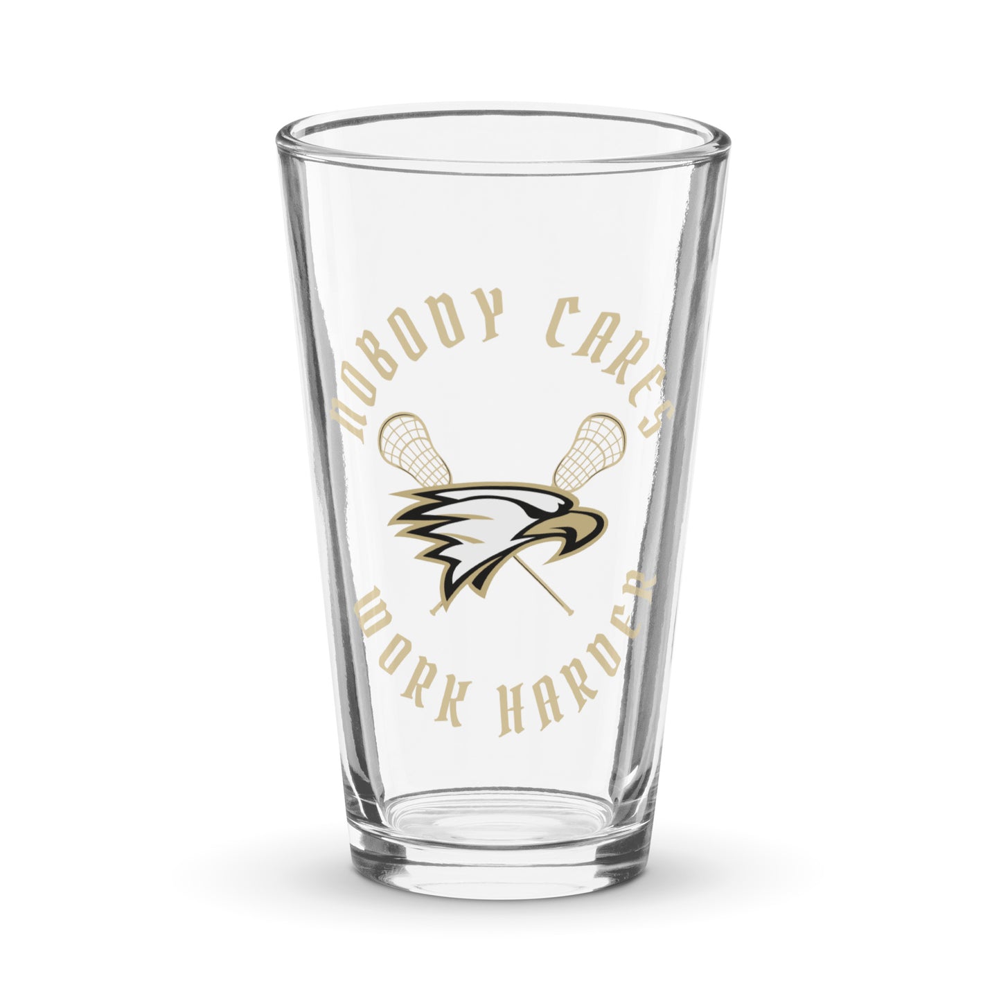 OP Lacrosse Pint Glass | Work Harder
