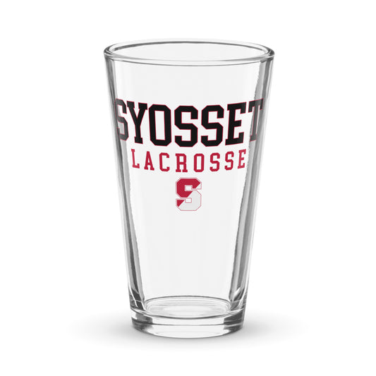 Syosset Lacrosse Pint Glass