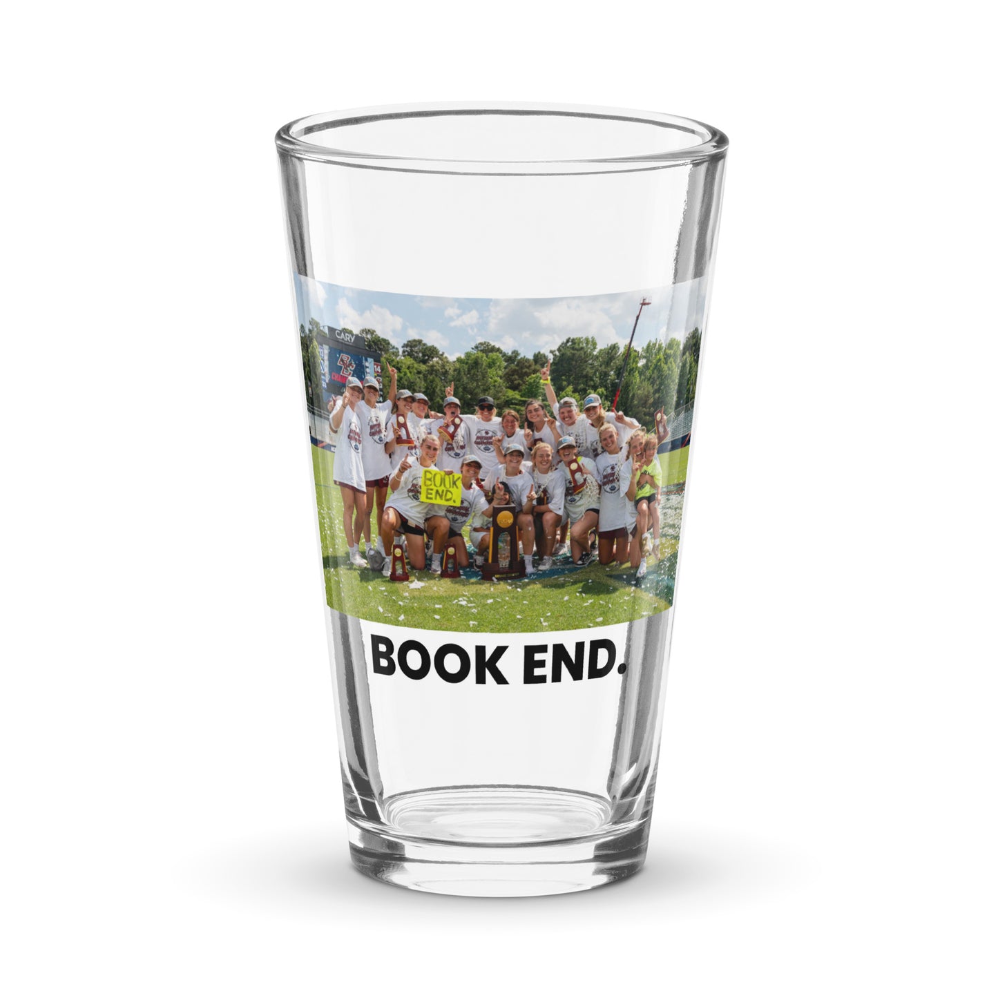 Eags Lacrosse Pint Glass