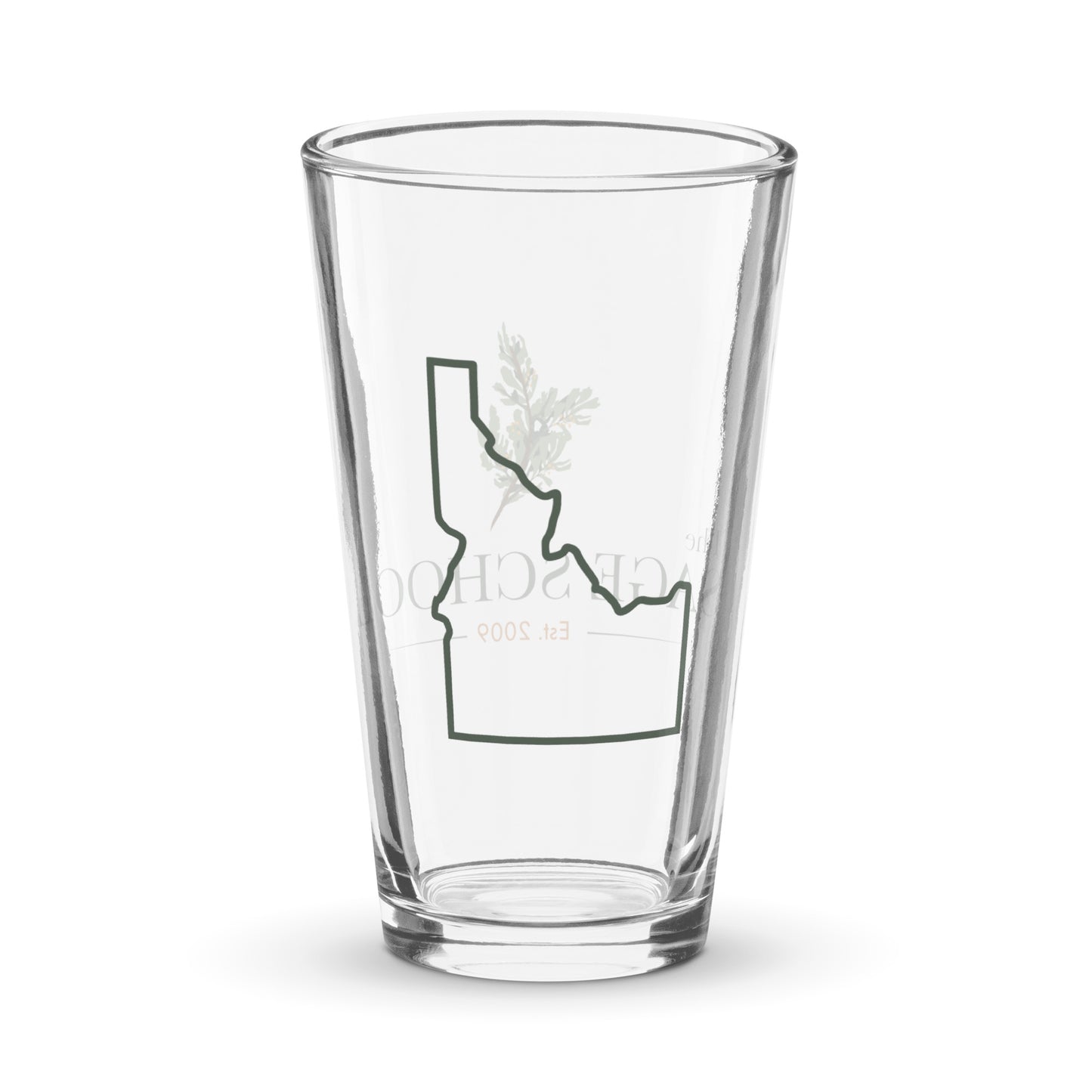 The Sage School Pint Glass