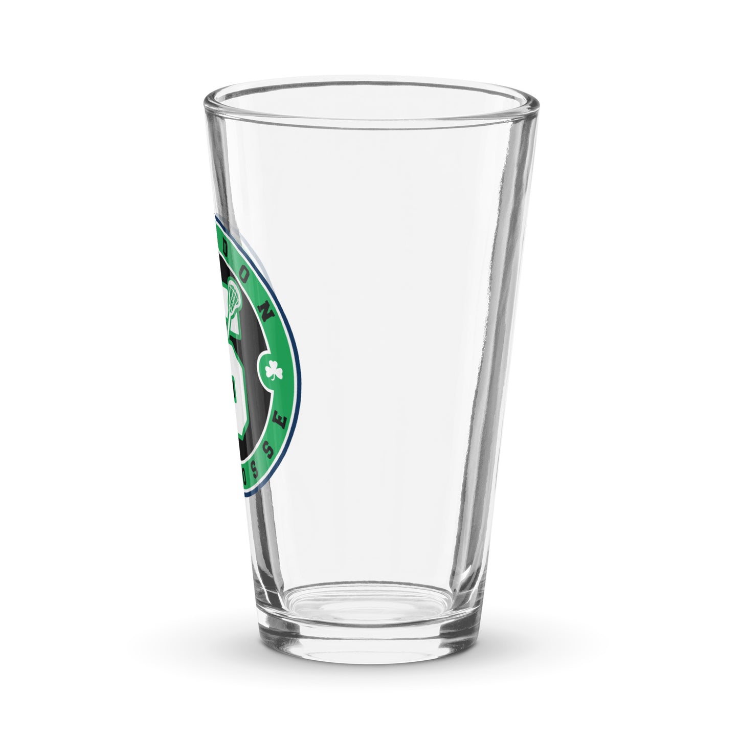 Sheldon Lacrosse Pint Glass