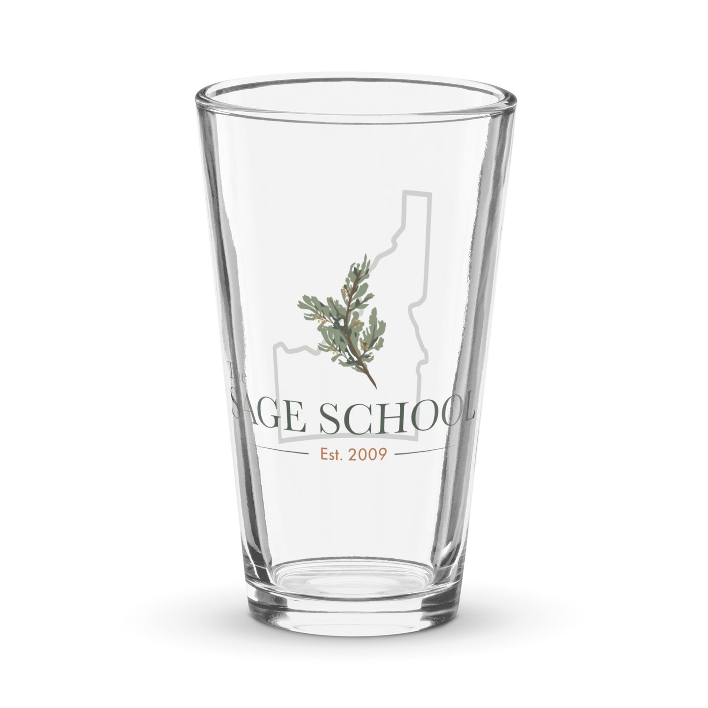 The Sage School Pint Glass
