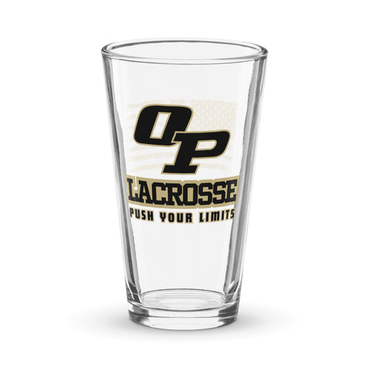 OPLacrosse Pint Glass | Push Your Limits